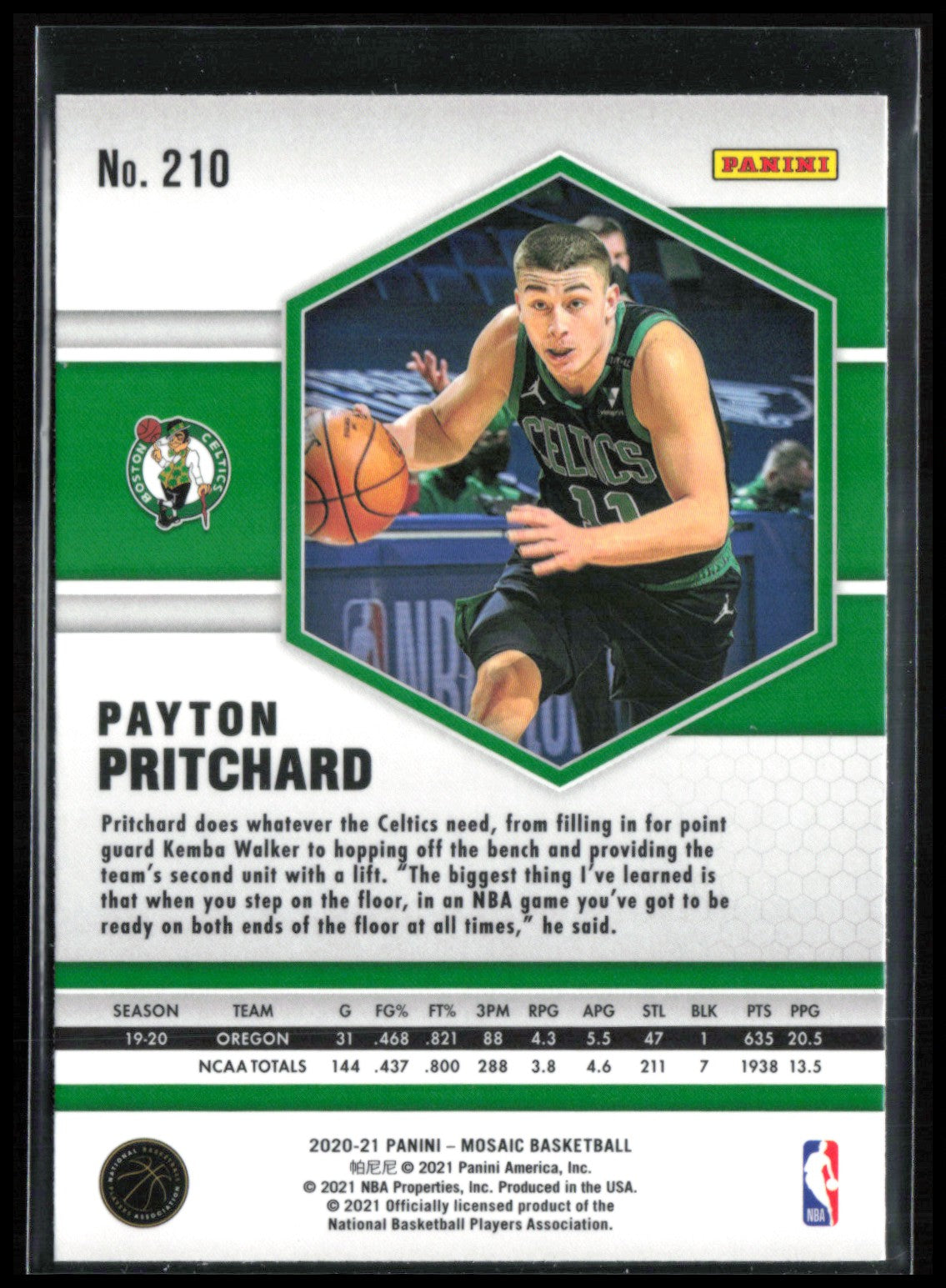 Payton Pritchard RC