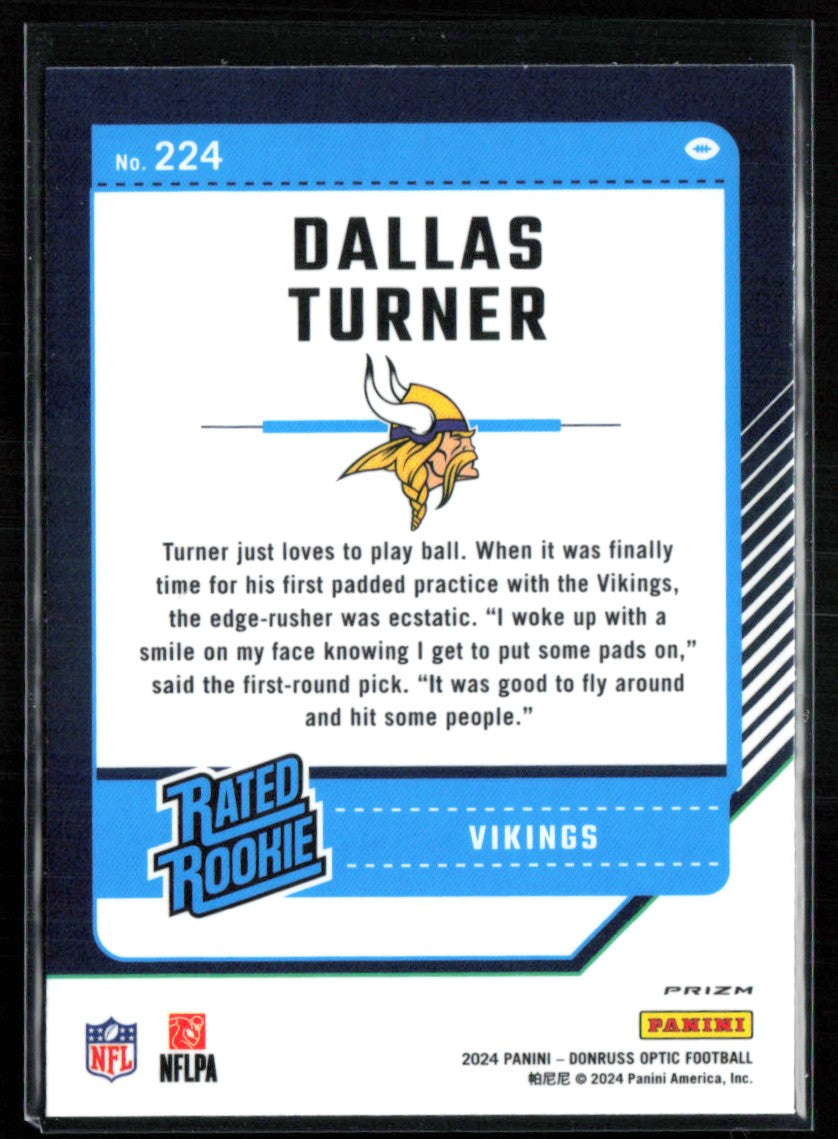 Dallas Turner RC Holo