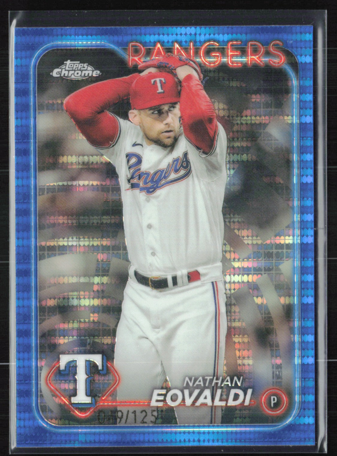 Nathan Eovaldi Blue Sonar /125