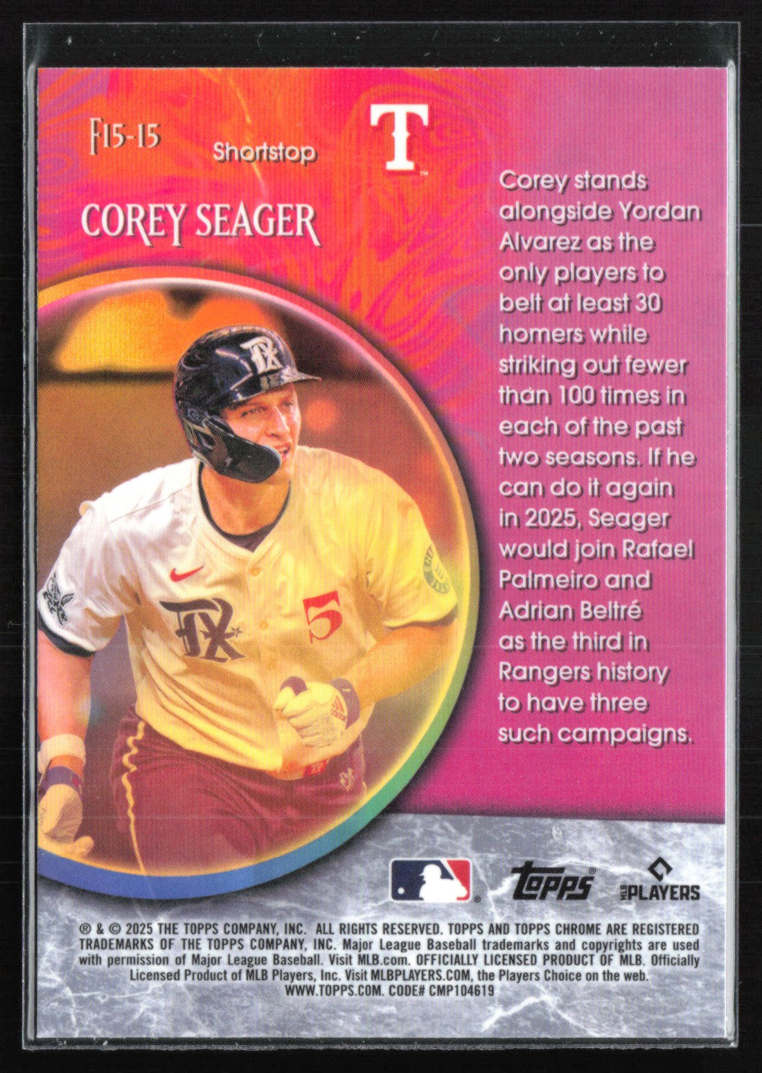 Corey Seager Fortune 15