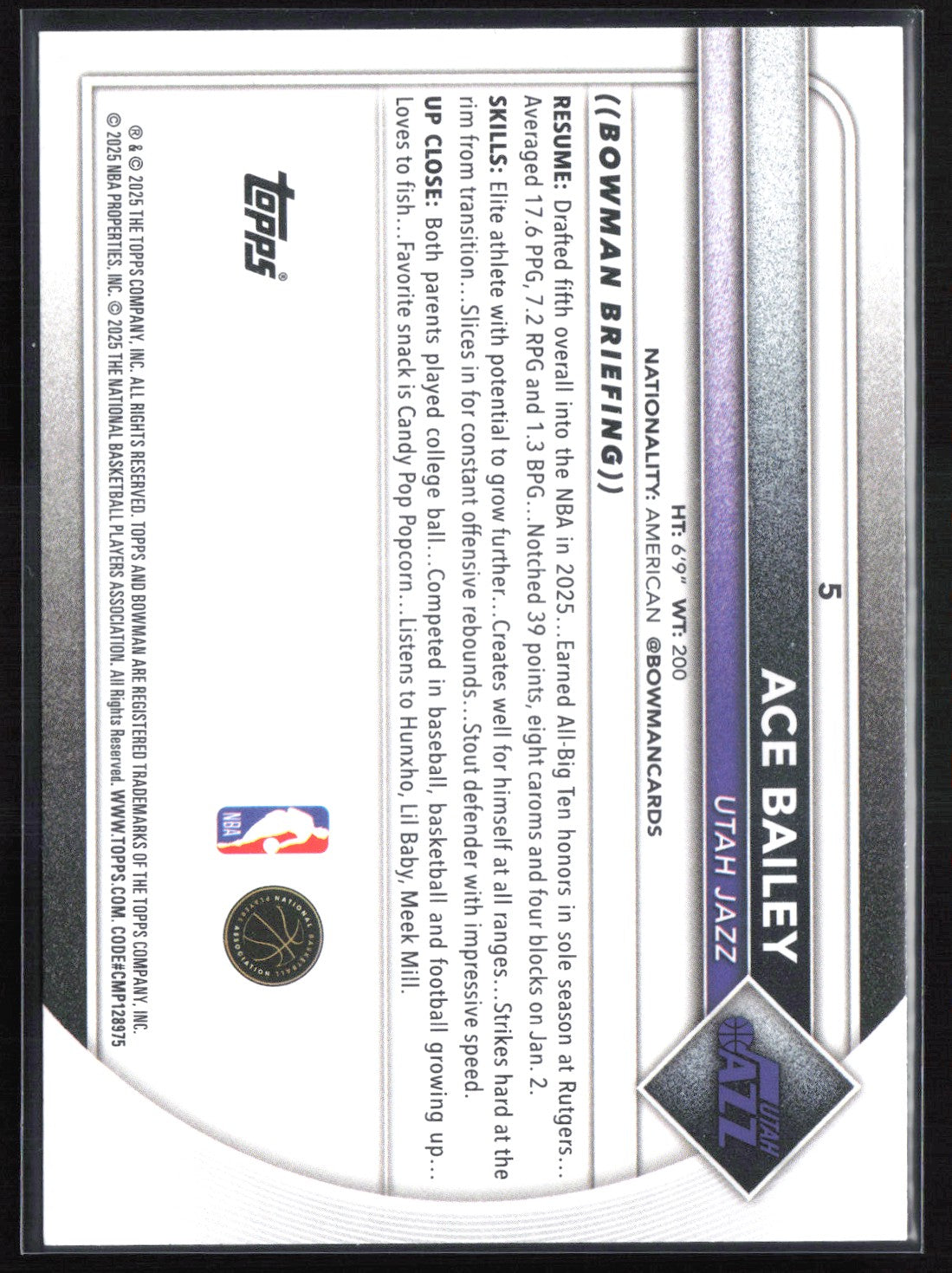 Ace Bailey RC