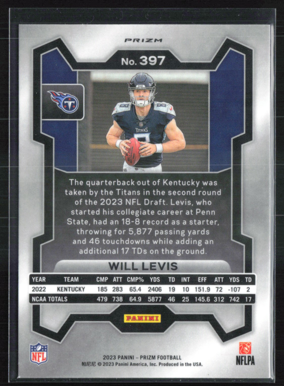 Will Levis RC Green Wave