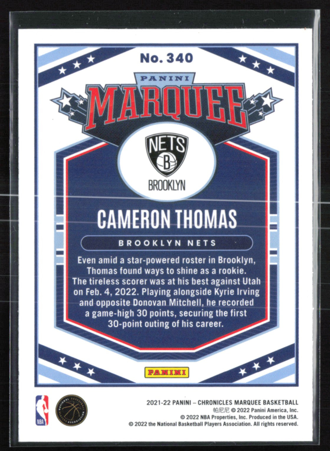 Cameron Thomas RC