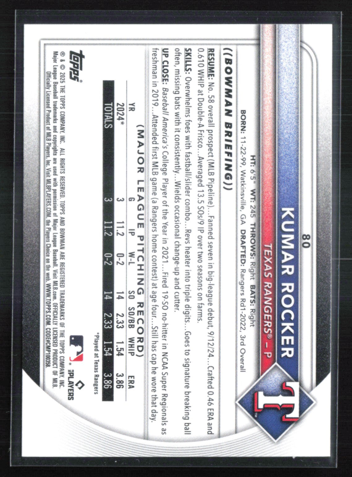 Kumar Rocker RC