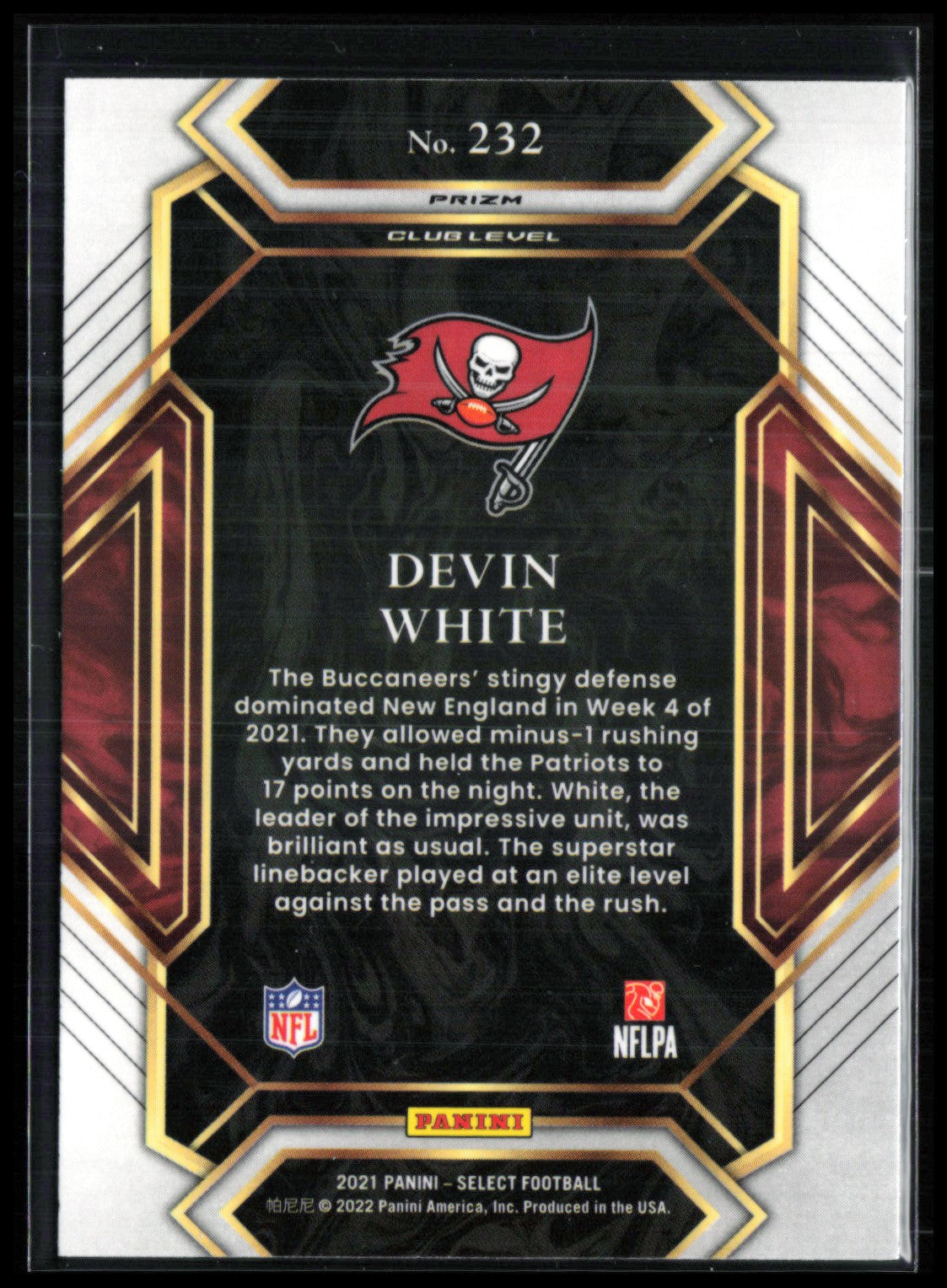 Devin White Silver Club Level