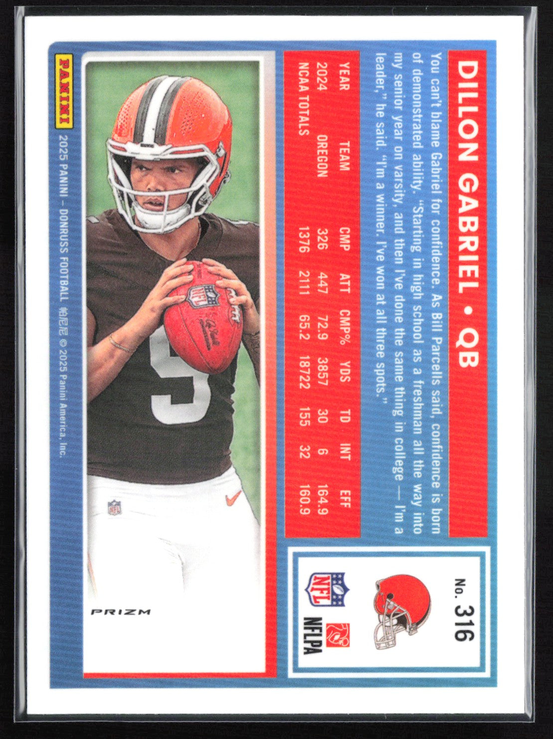 Dillon Gabriel RC Red Green Holo