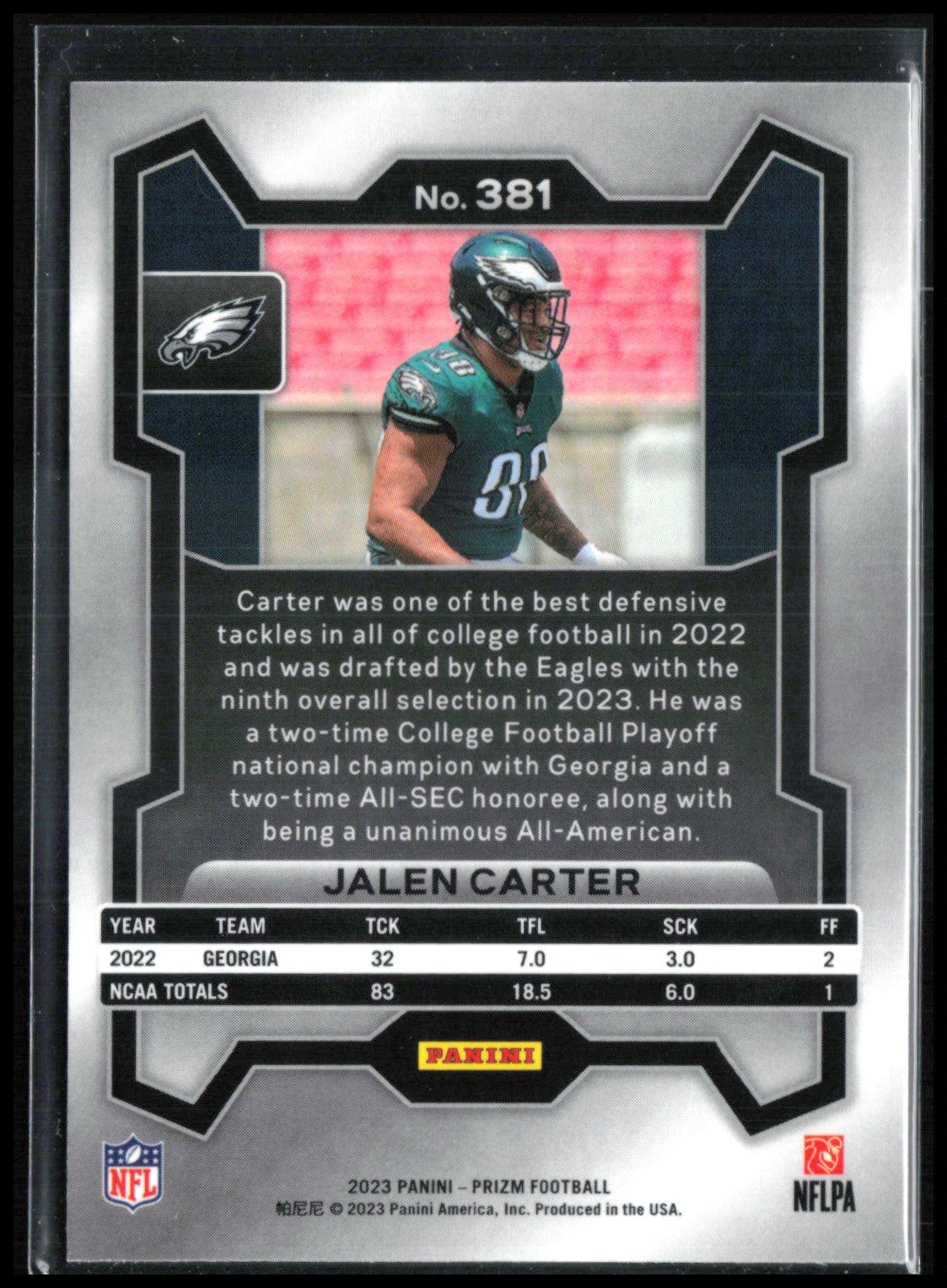 Jalen Carter RC