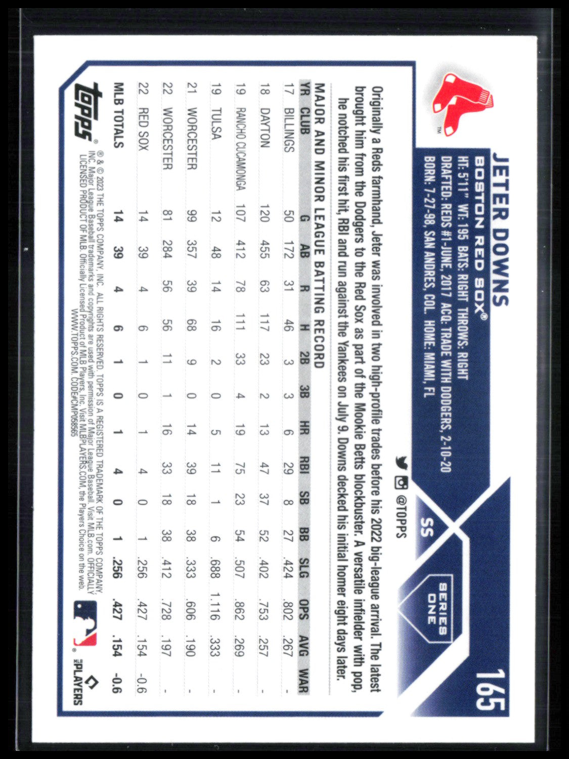 Jeter Downs RC