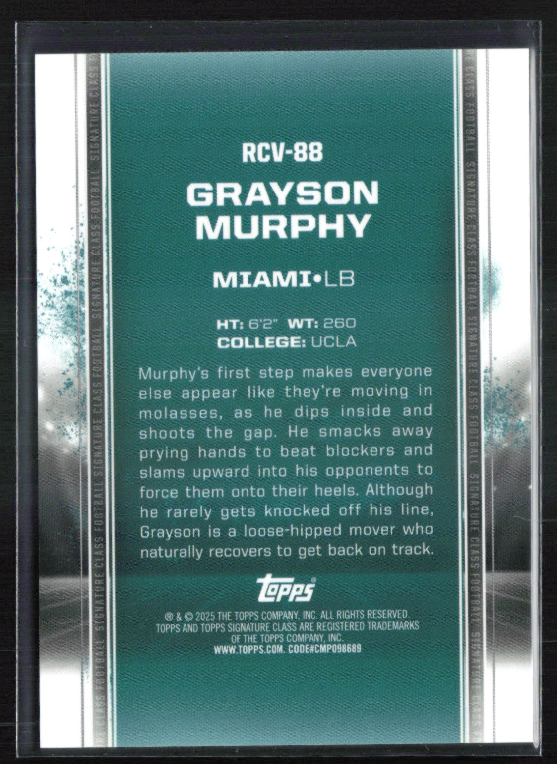 Grayson Murphy RC /250
