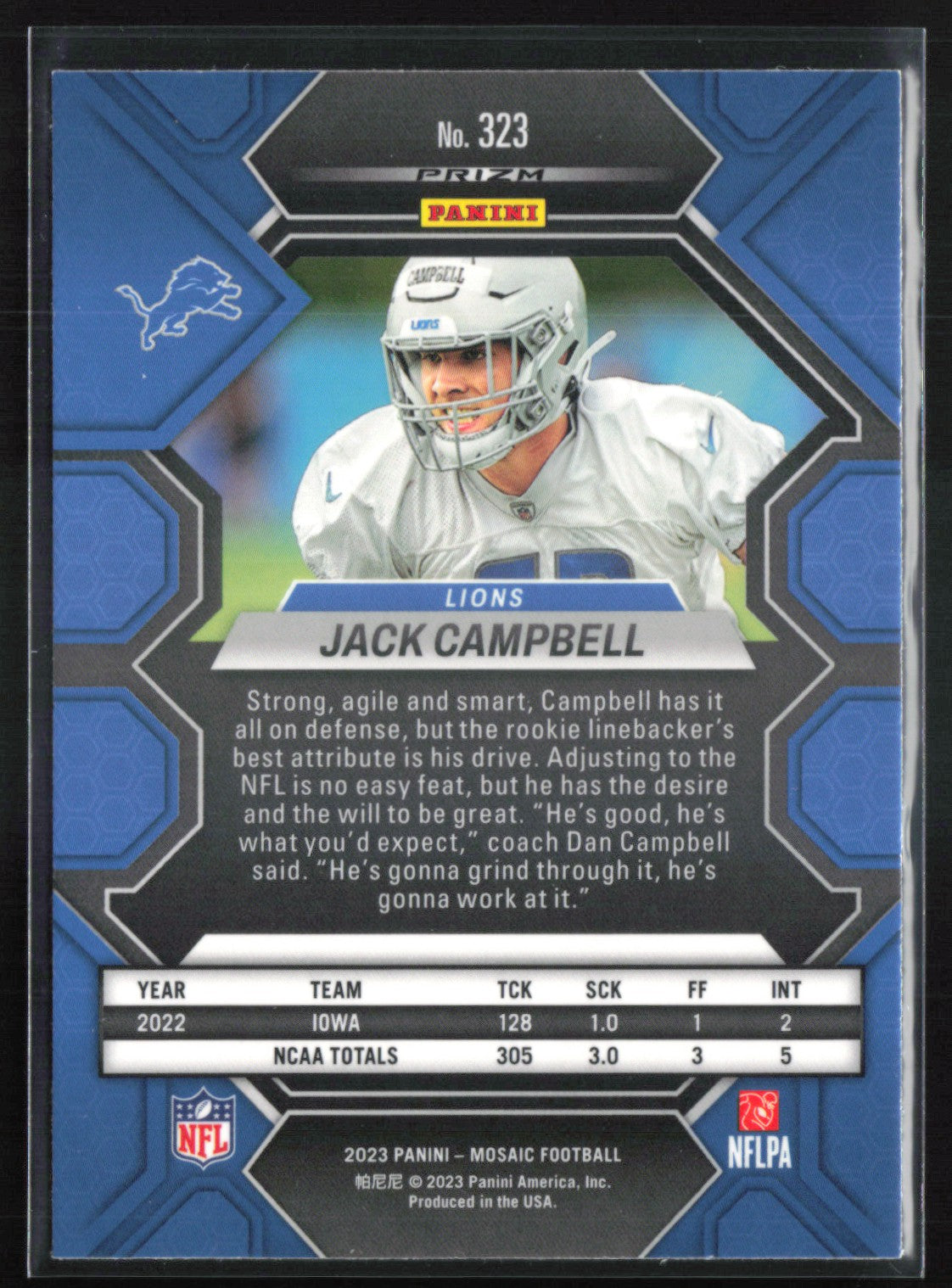 Jack Campbell RC Blue