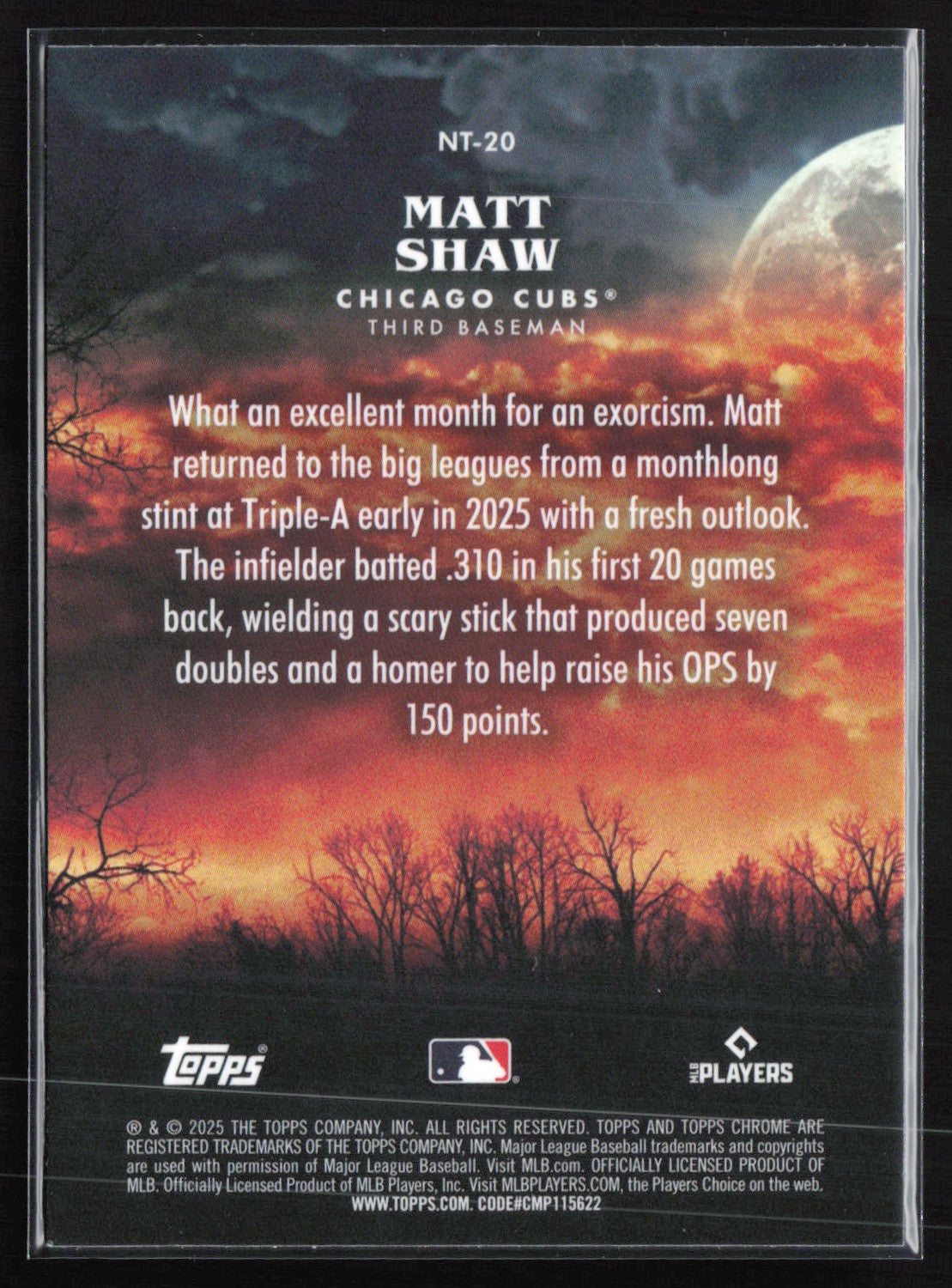 Matt Shaw RC Night Terrors
