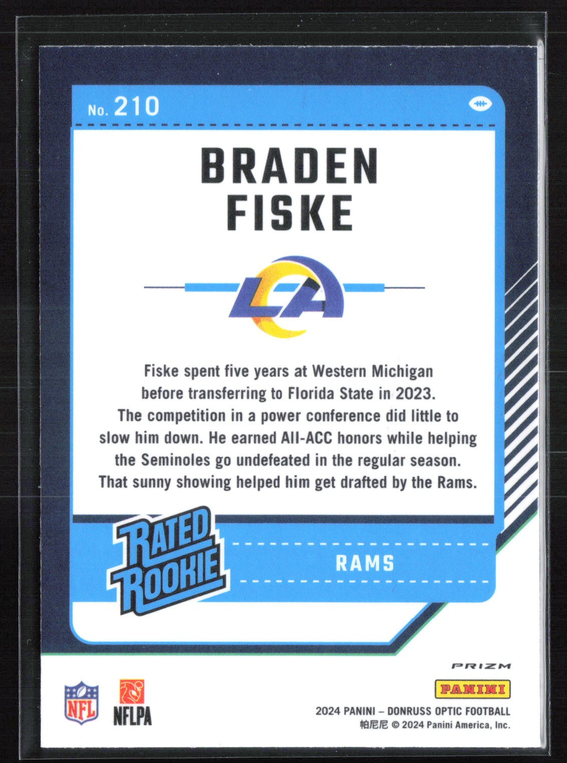 Braden Fiske RC Blue Hyper