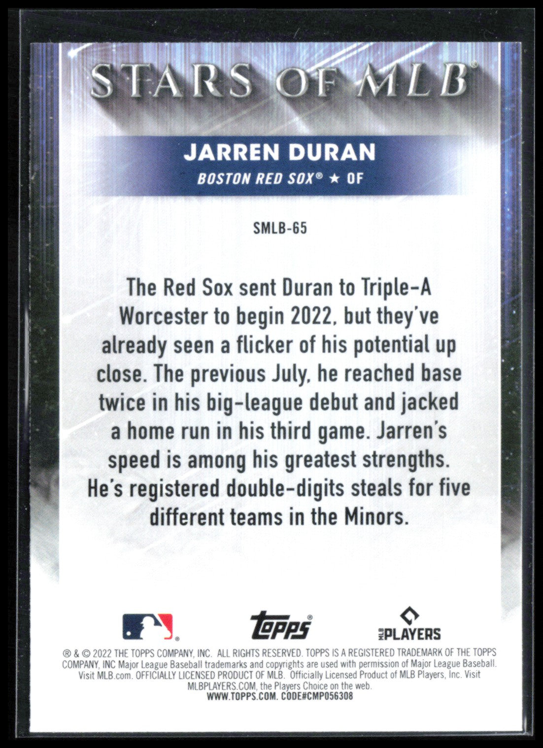 Jarren Duran RC
