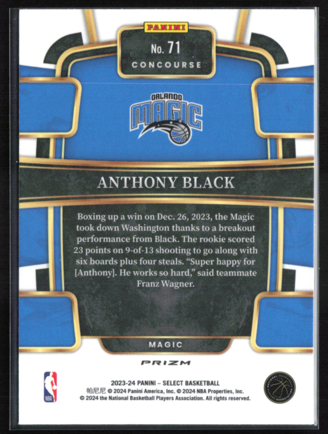 Anthony Black RC Orange Flash