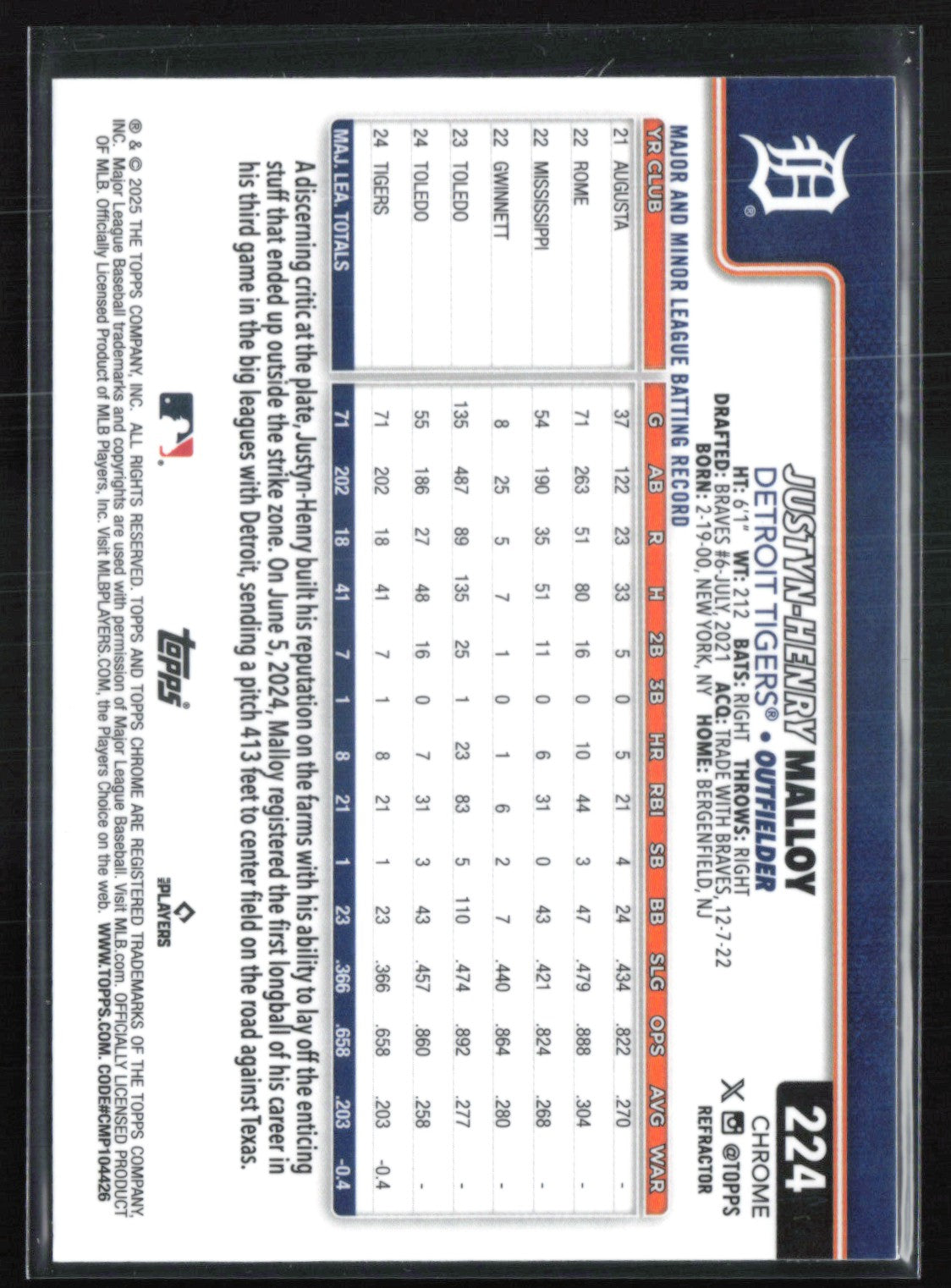 Justyn-Henry Malloy RC Refractor