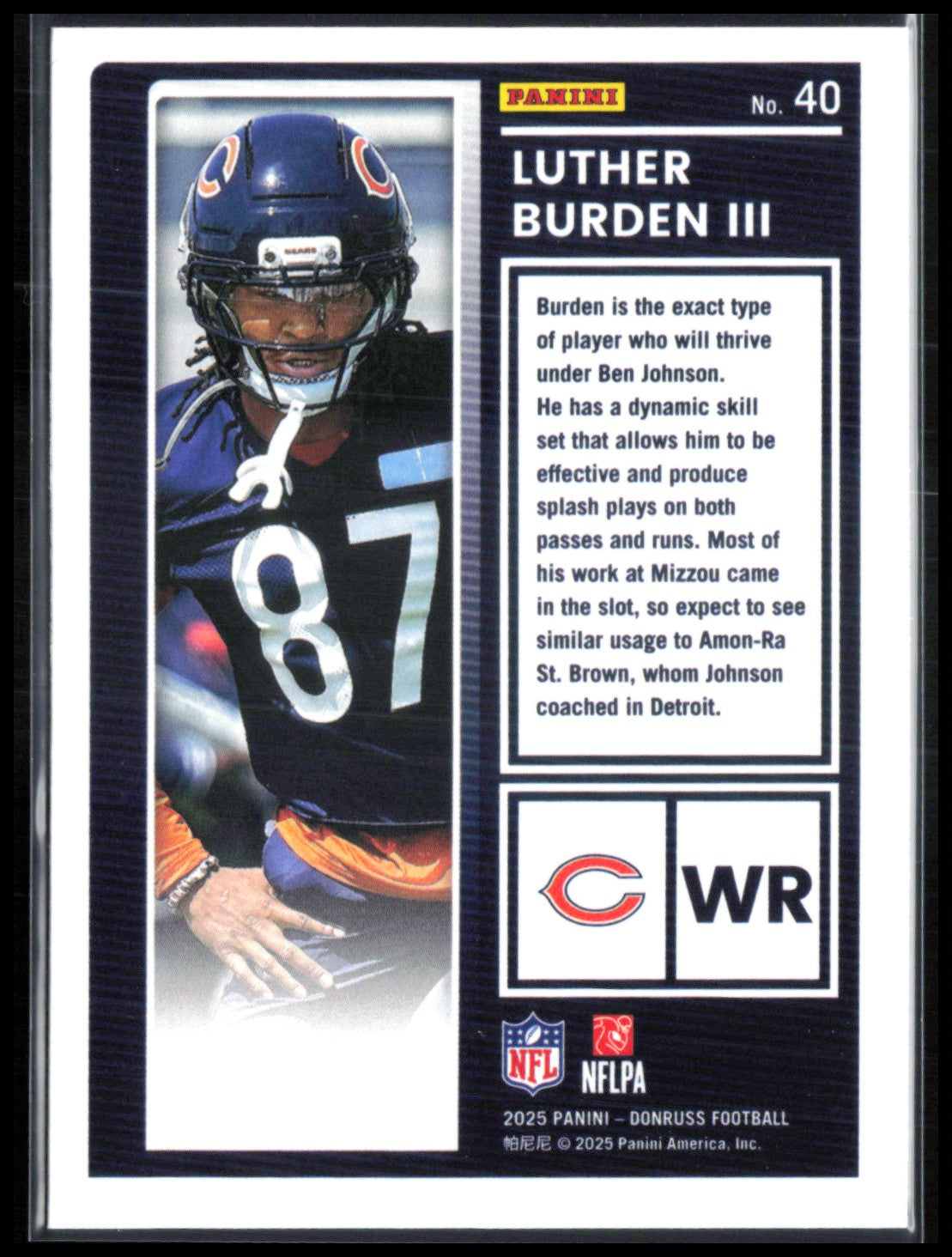 Luther Burden III RC The Rookies