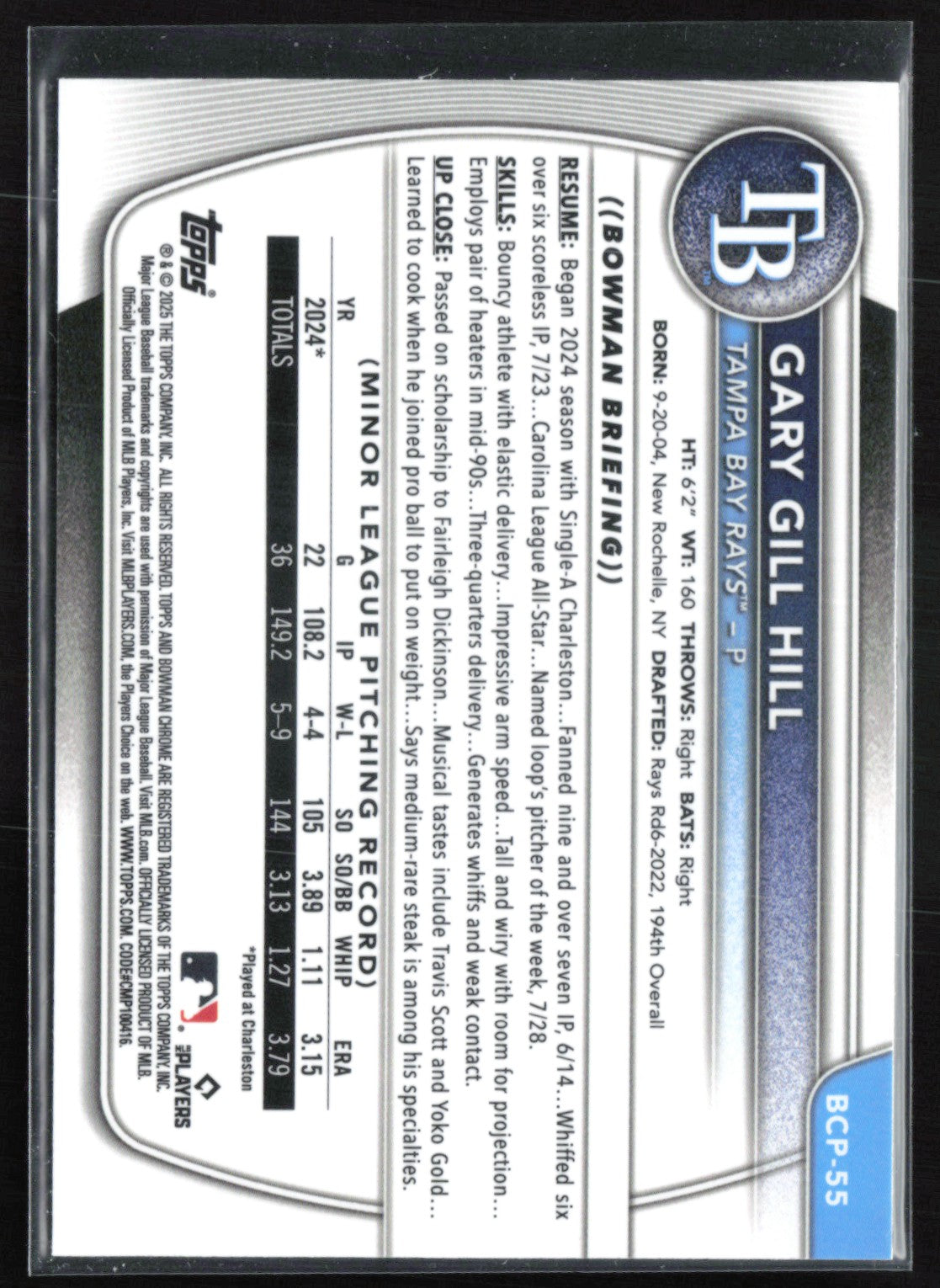 Gary Gill Hill 1st Bowman