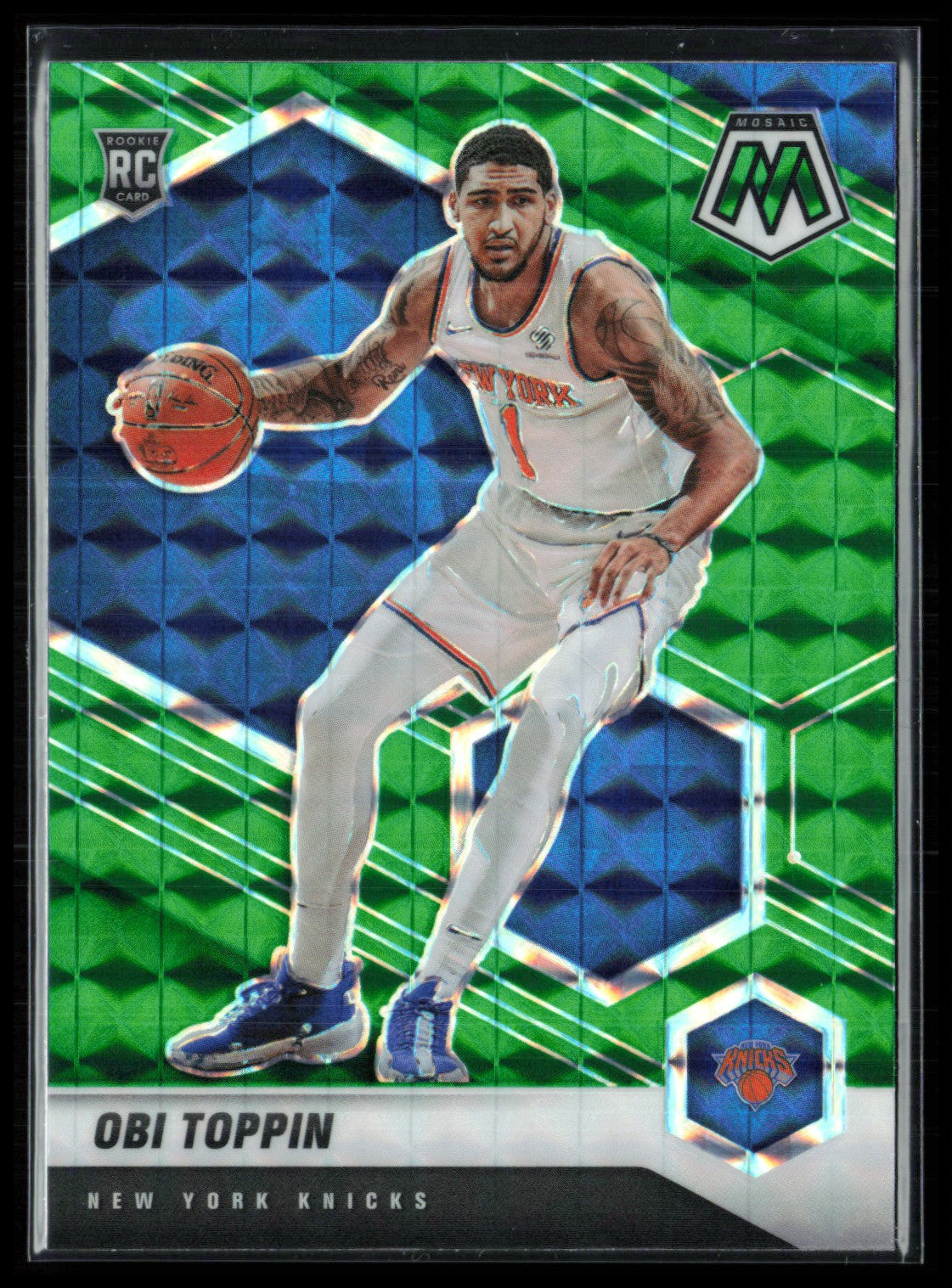 Obi Toppin RC Green Mosaic