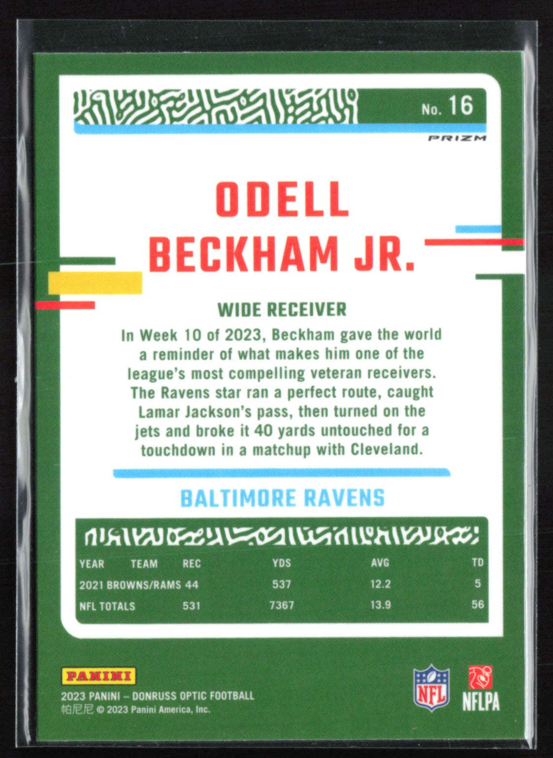 Odell Beckham Jr. Holo