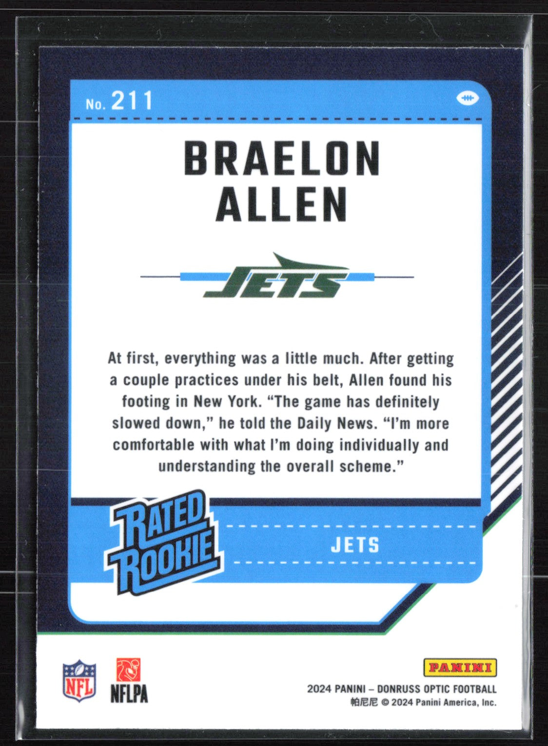 Braelon Allen RC