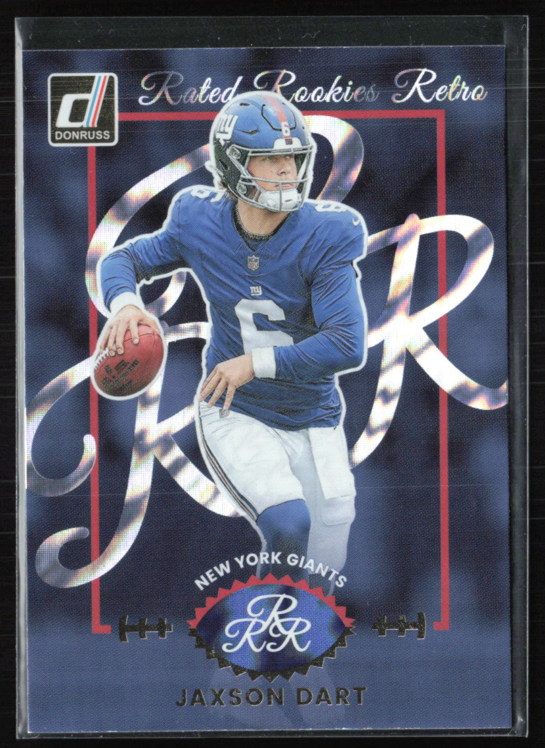 2025 Panini 1 Jaxson Dart RC Rated Rookies Retro – Dollar Box