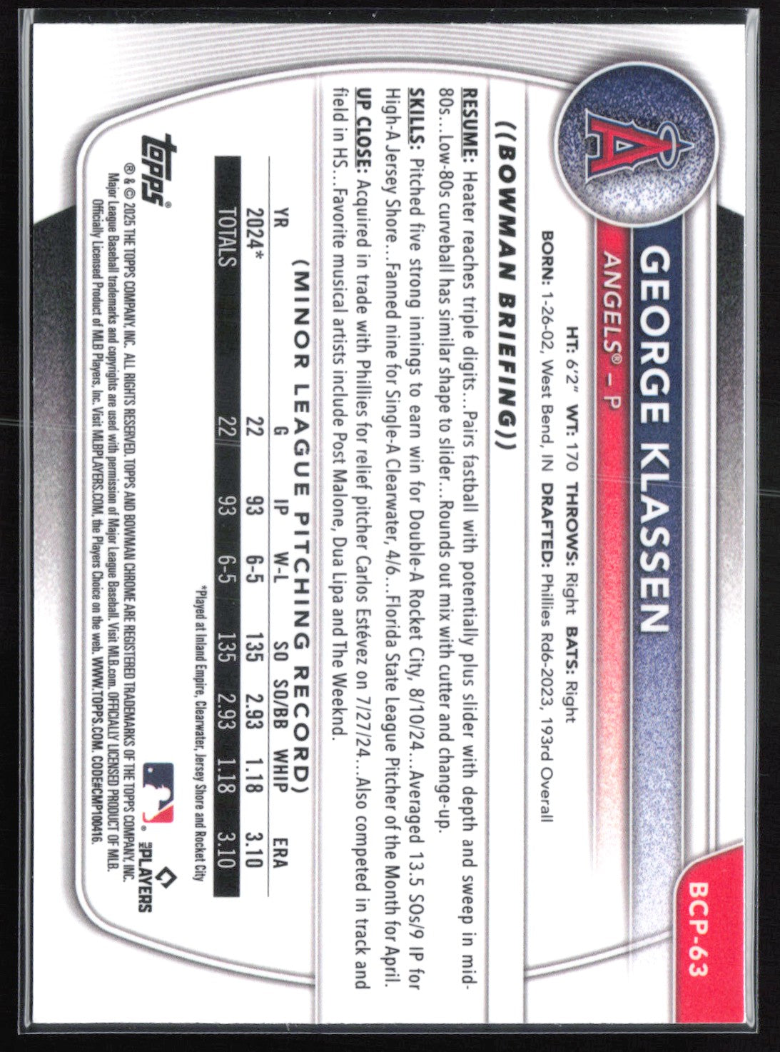 George Klassen 1st Bowman Reptilian