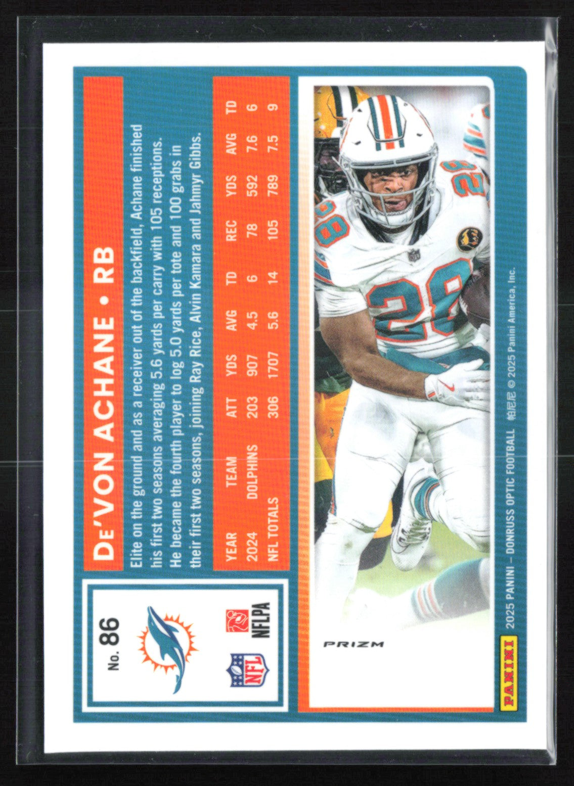 De'Von Achane Stars Holo