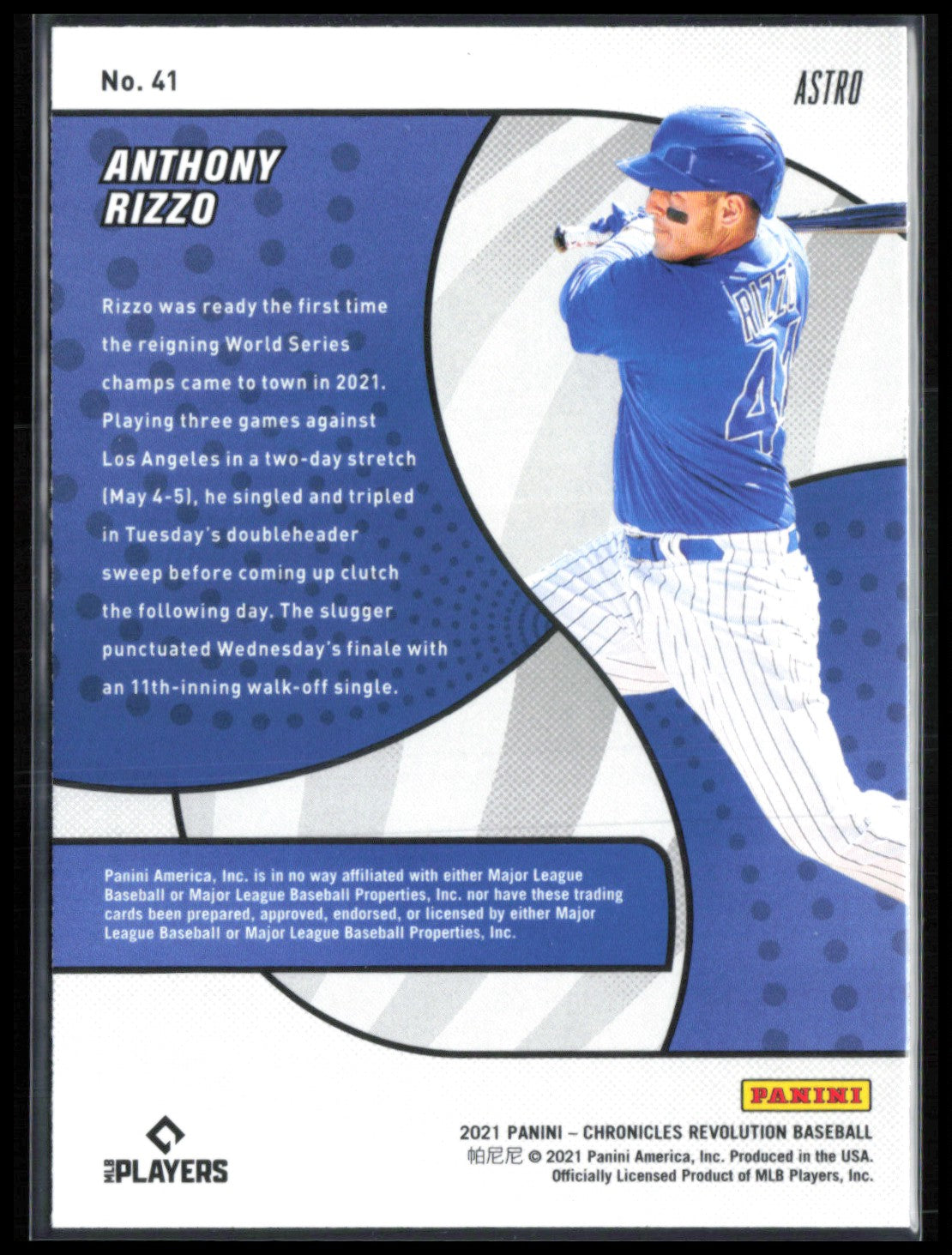 Anthony Rizzo Astro