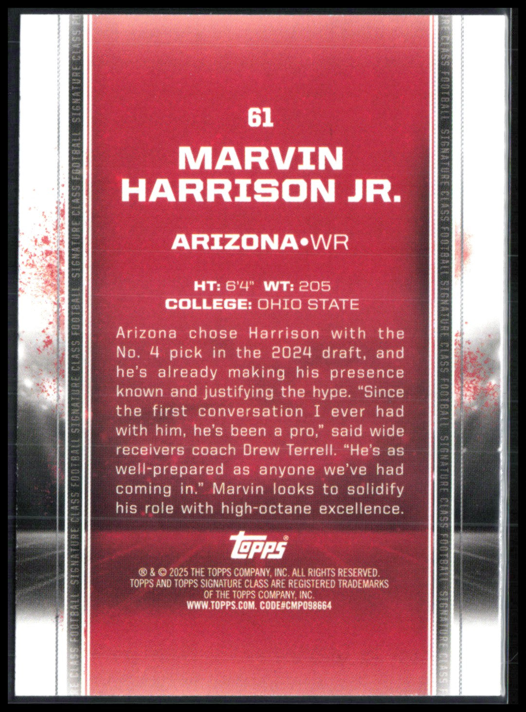Marvin Harrison Jr RC