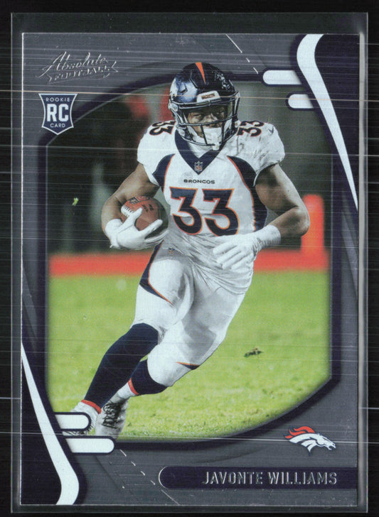 Javonte Williams RC