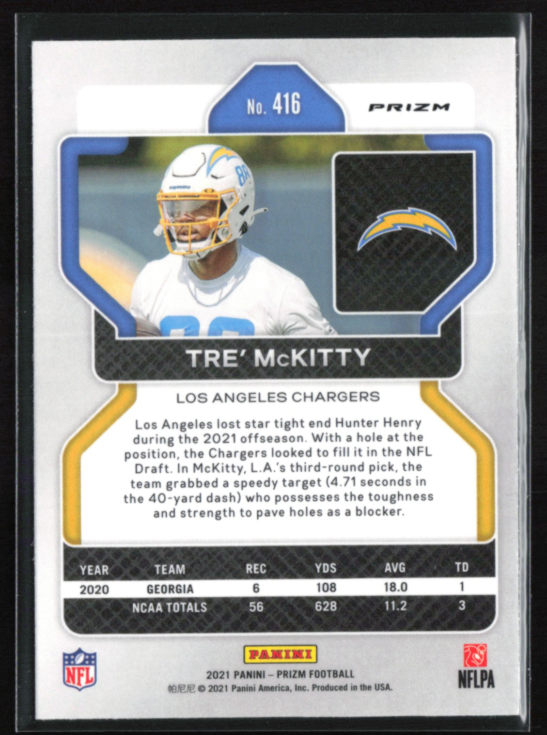 Tre' McKitty RC Green Ice