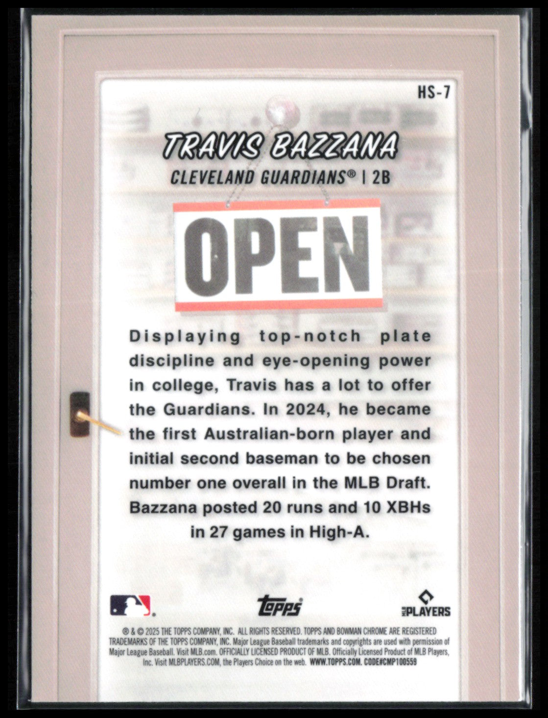 Travis Bazzana Hobby Stars