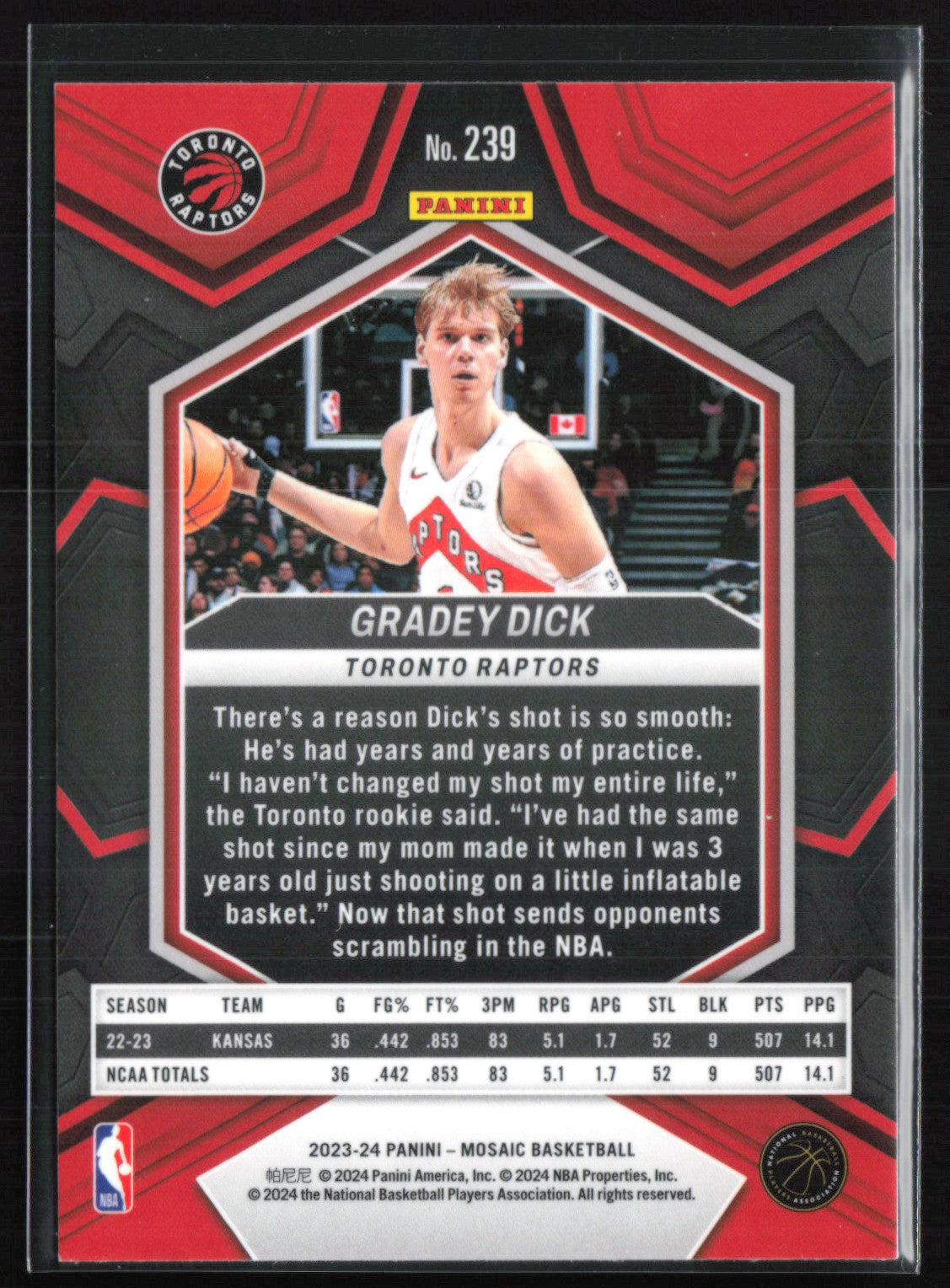Gradey Dick RC