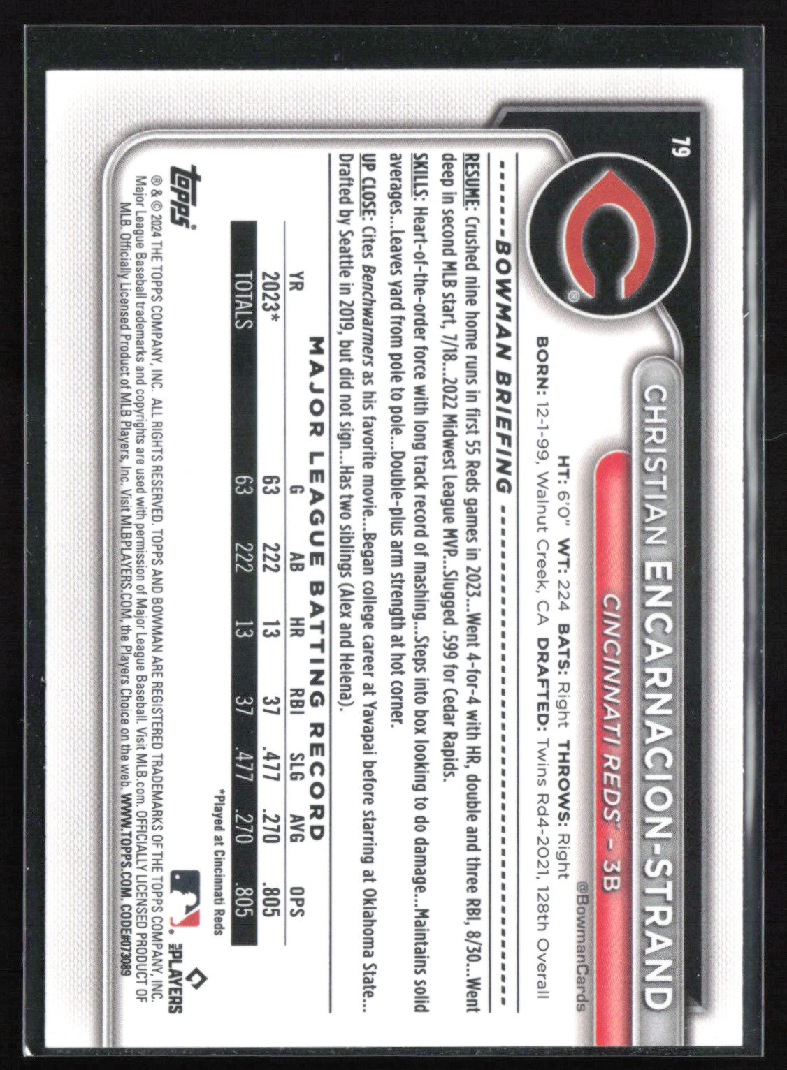Christian Encarnacion-Strand RC