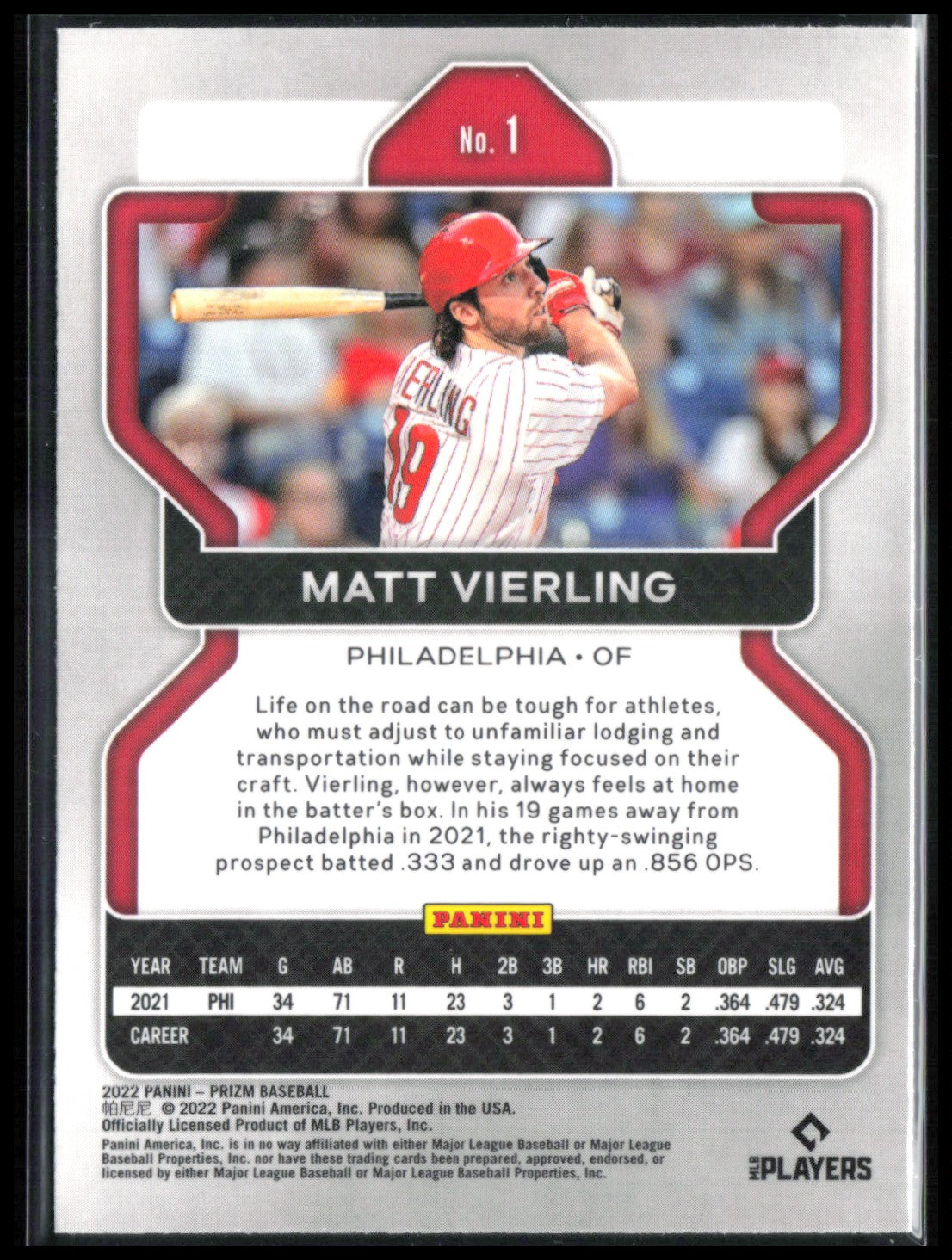 Matt Vierling RC