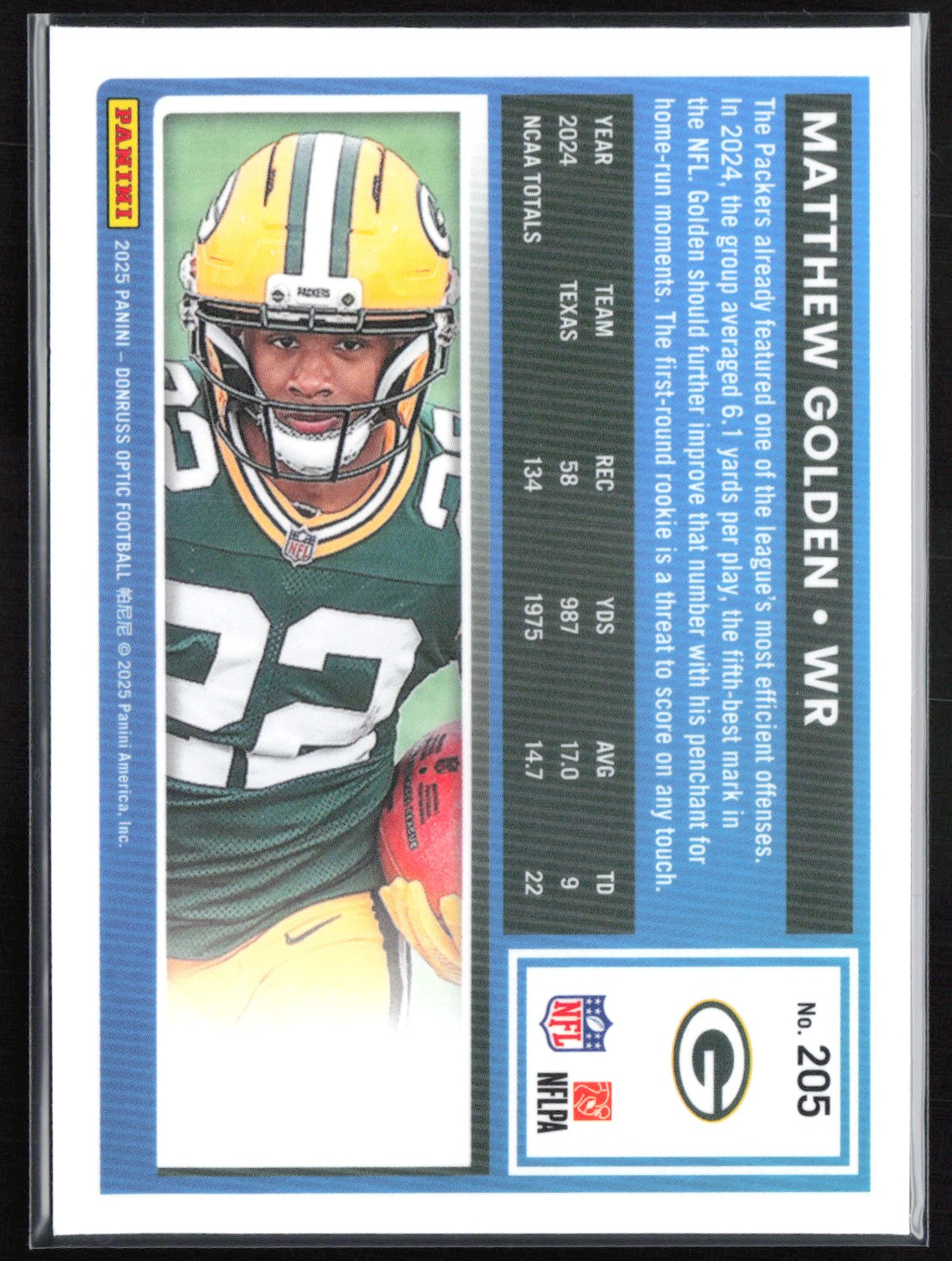 Matthew Golden RC