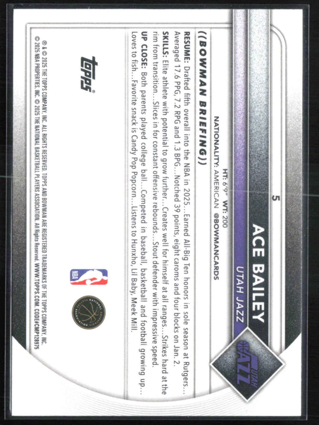 Ace Bailey RC