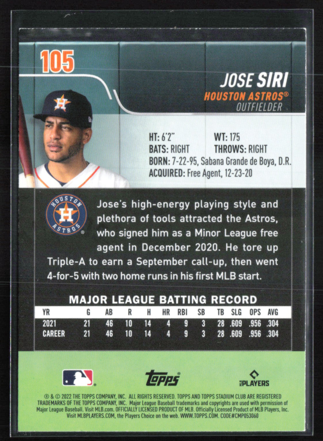 Jose Siri RC