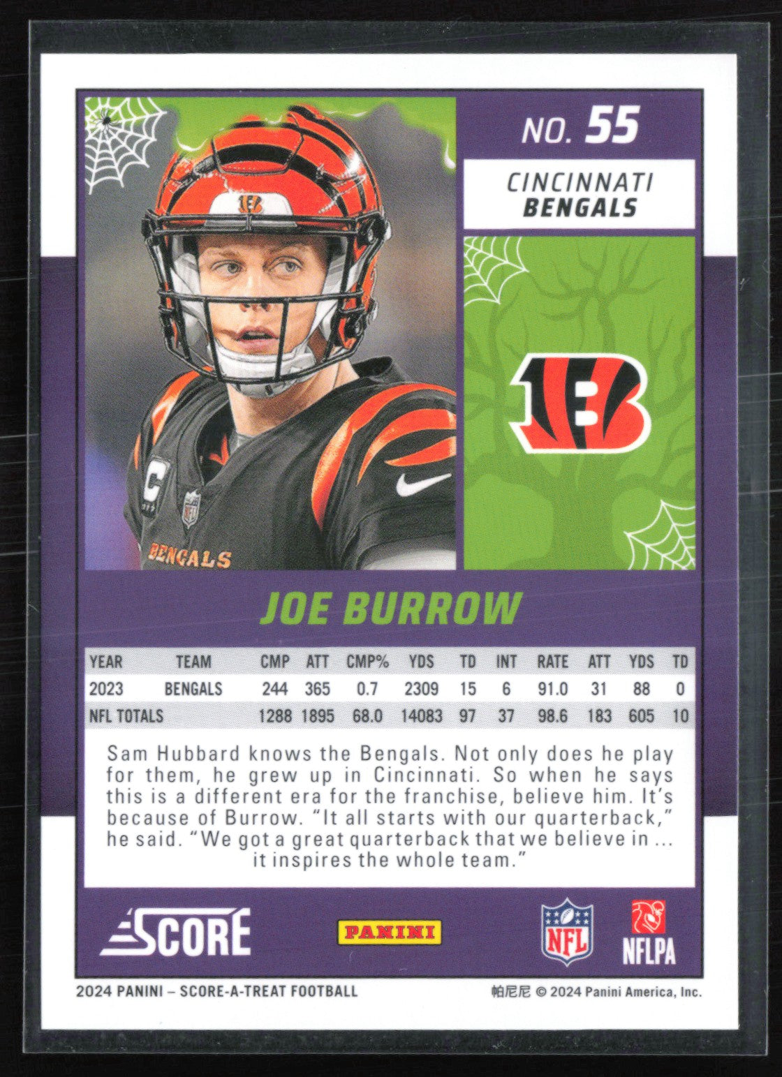 Joe Burrow Bats