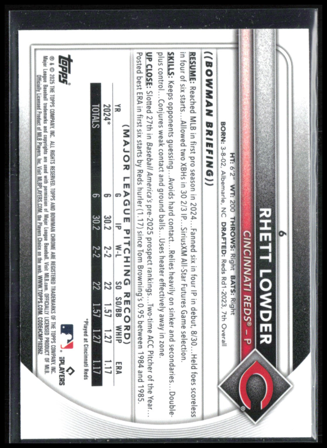 Rhett Lowder RC Mojo