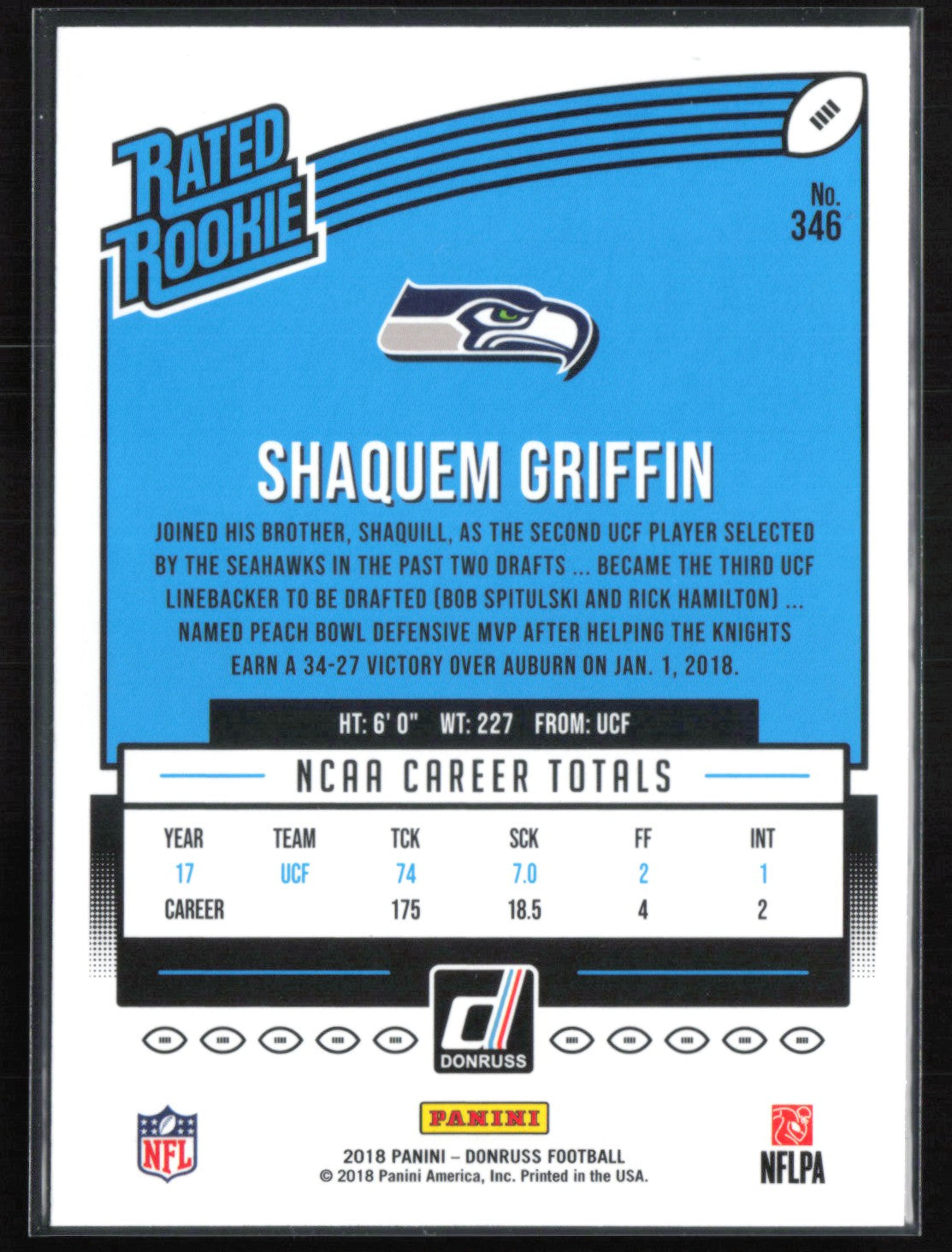 Shaquem Griffin RC