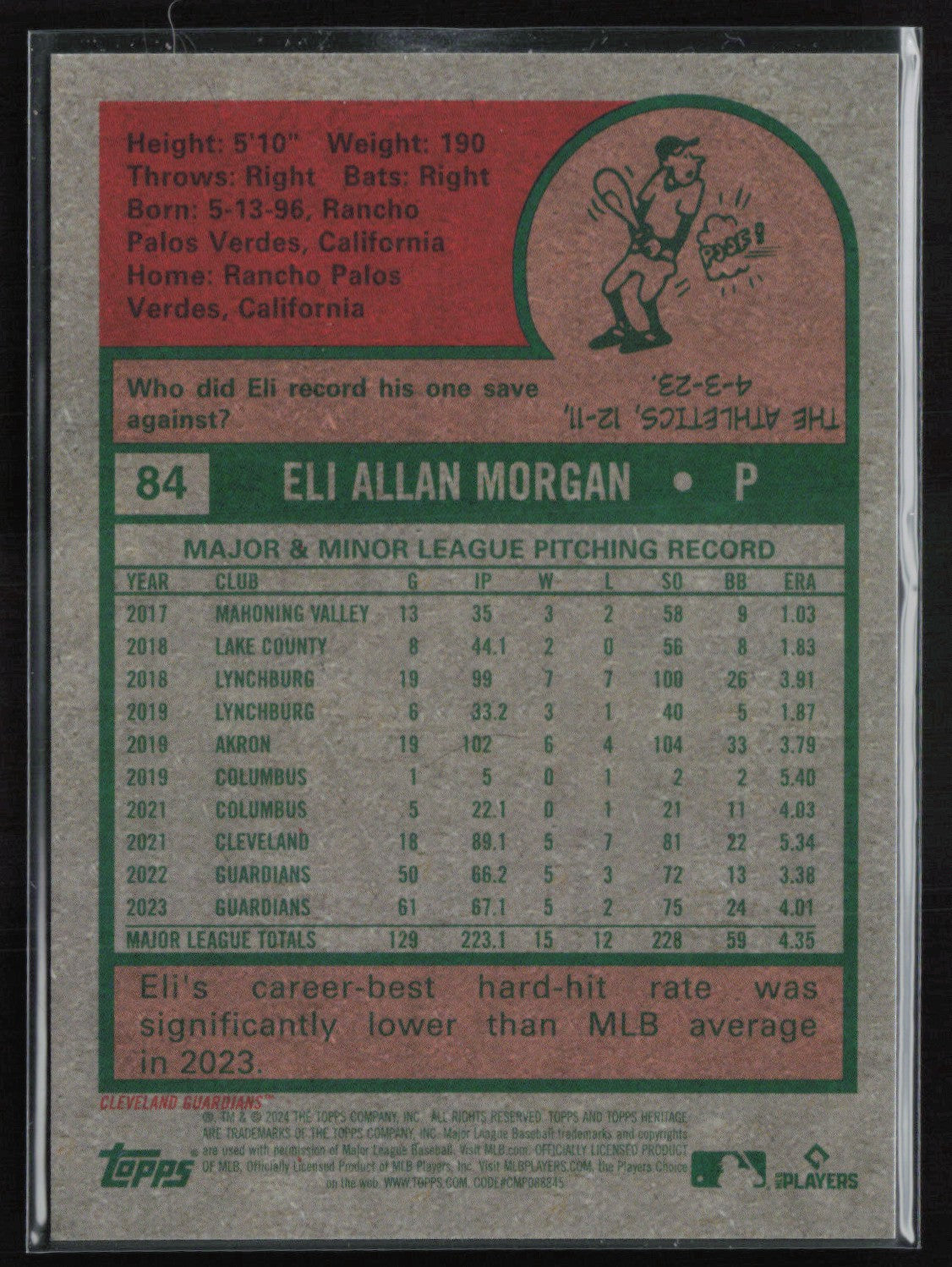 Eli Morgan Black /75
