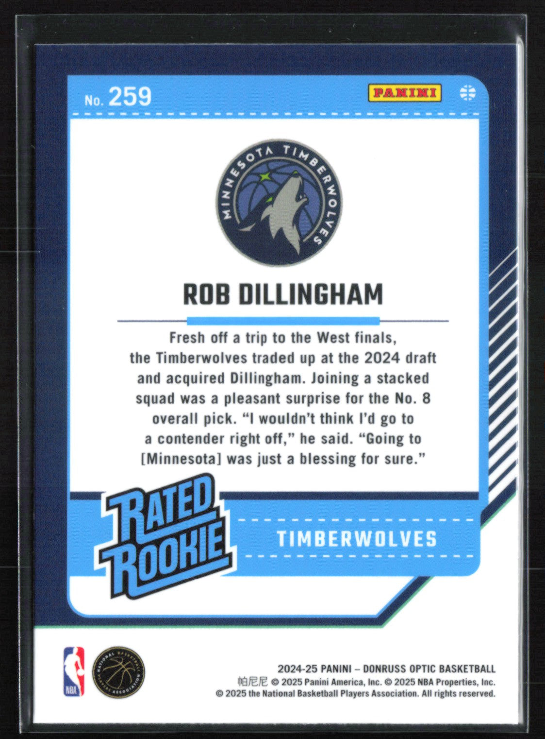 Rob Dillingham RC