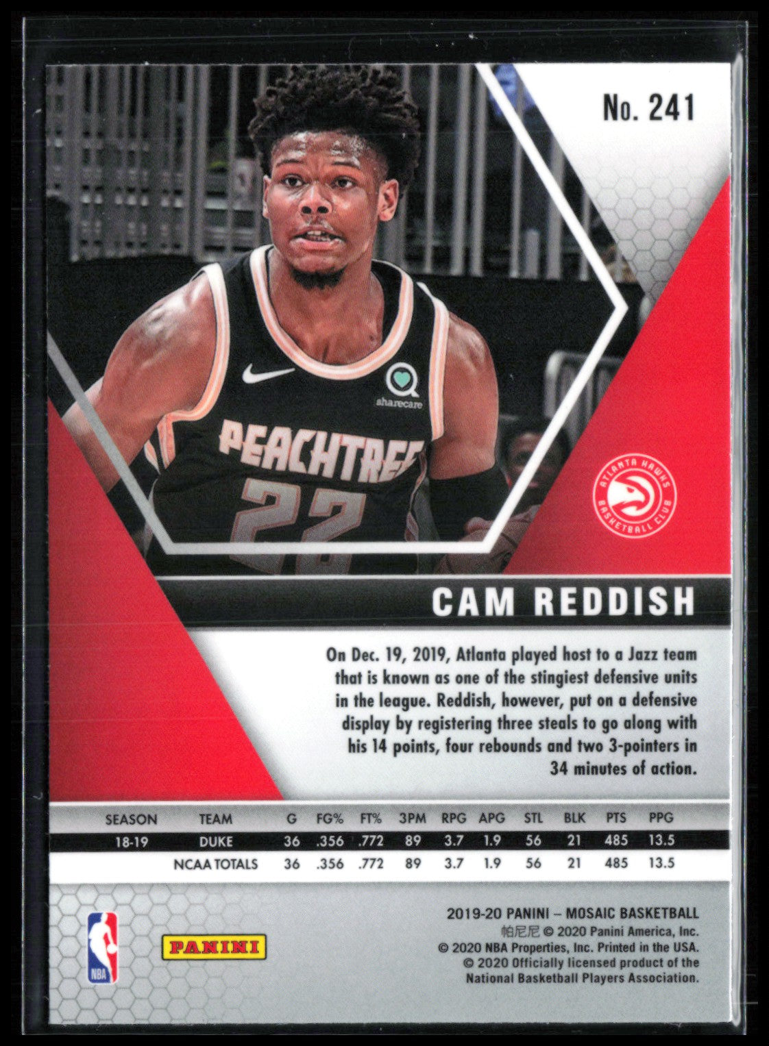 Cam Reddish RC