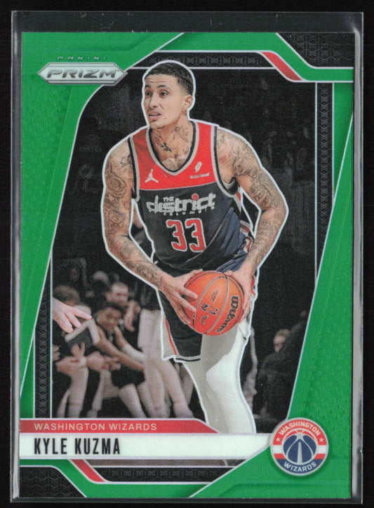 Kyle Kuzma Green Prizm