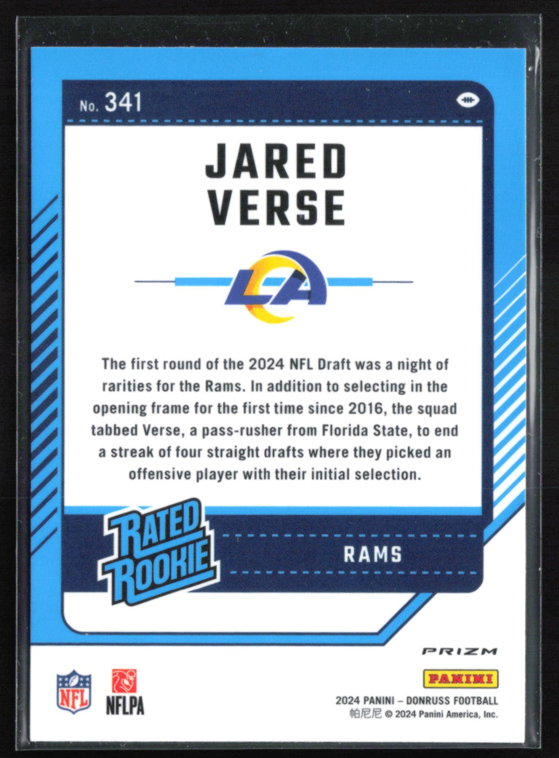 Jared Verse RC Pink Holo
