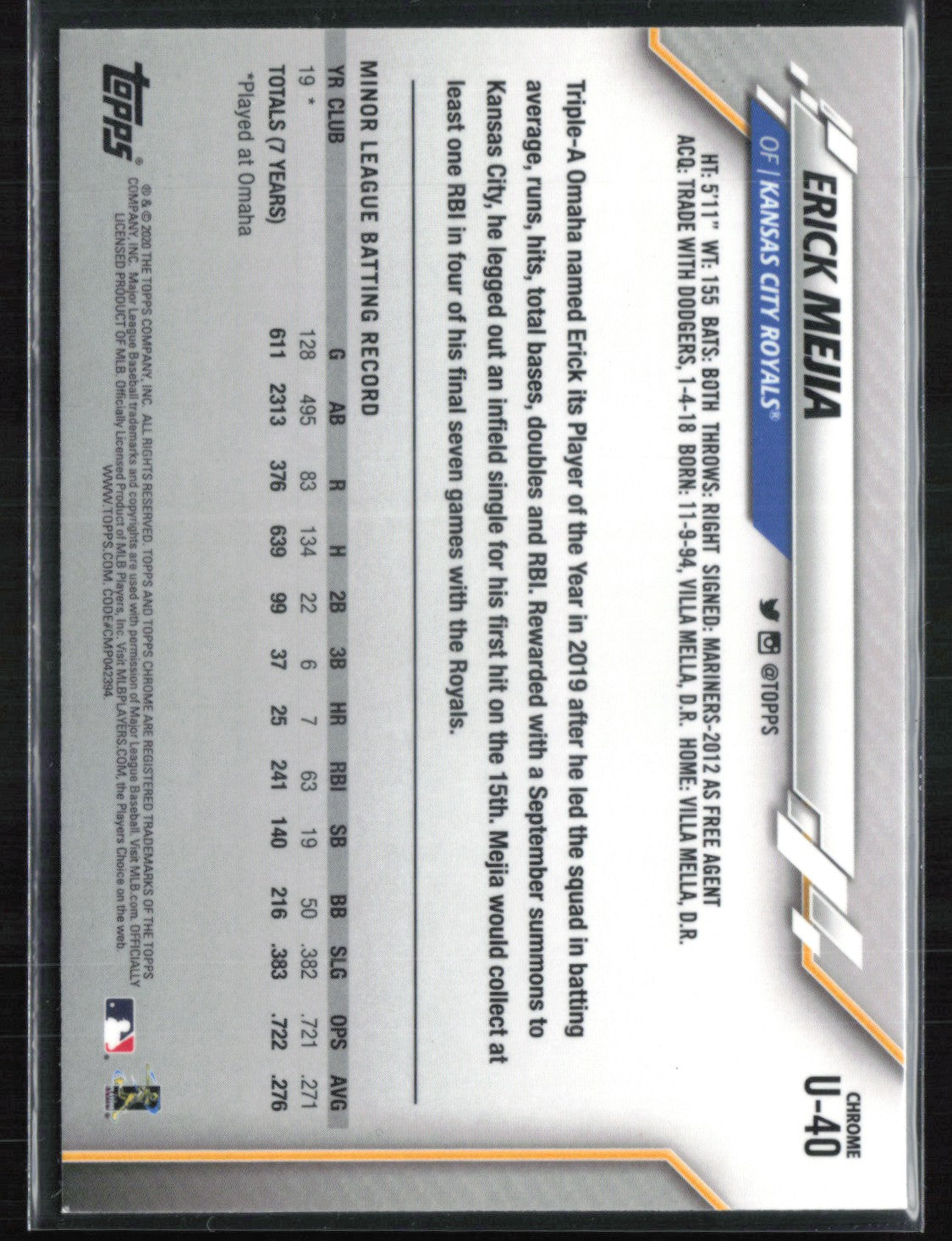 Erick Mejia RC Pink Refractor