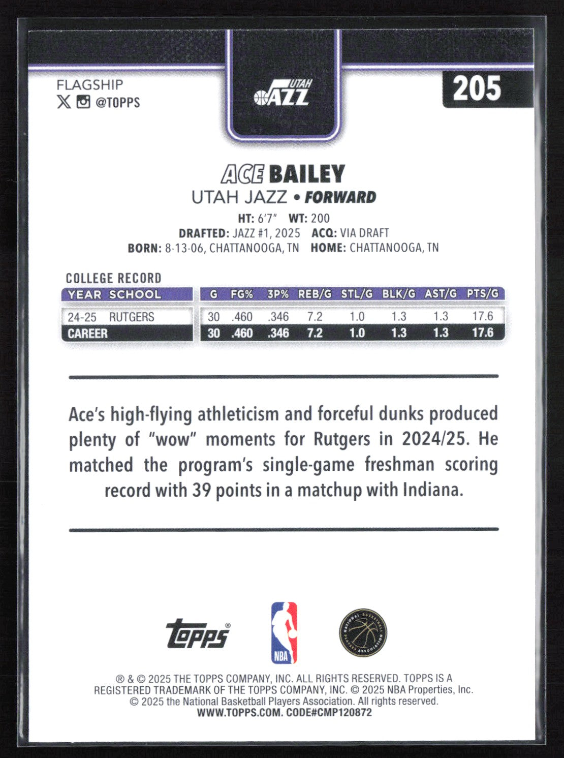 Ace Bailey RC