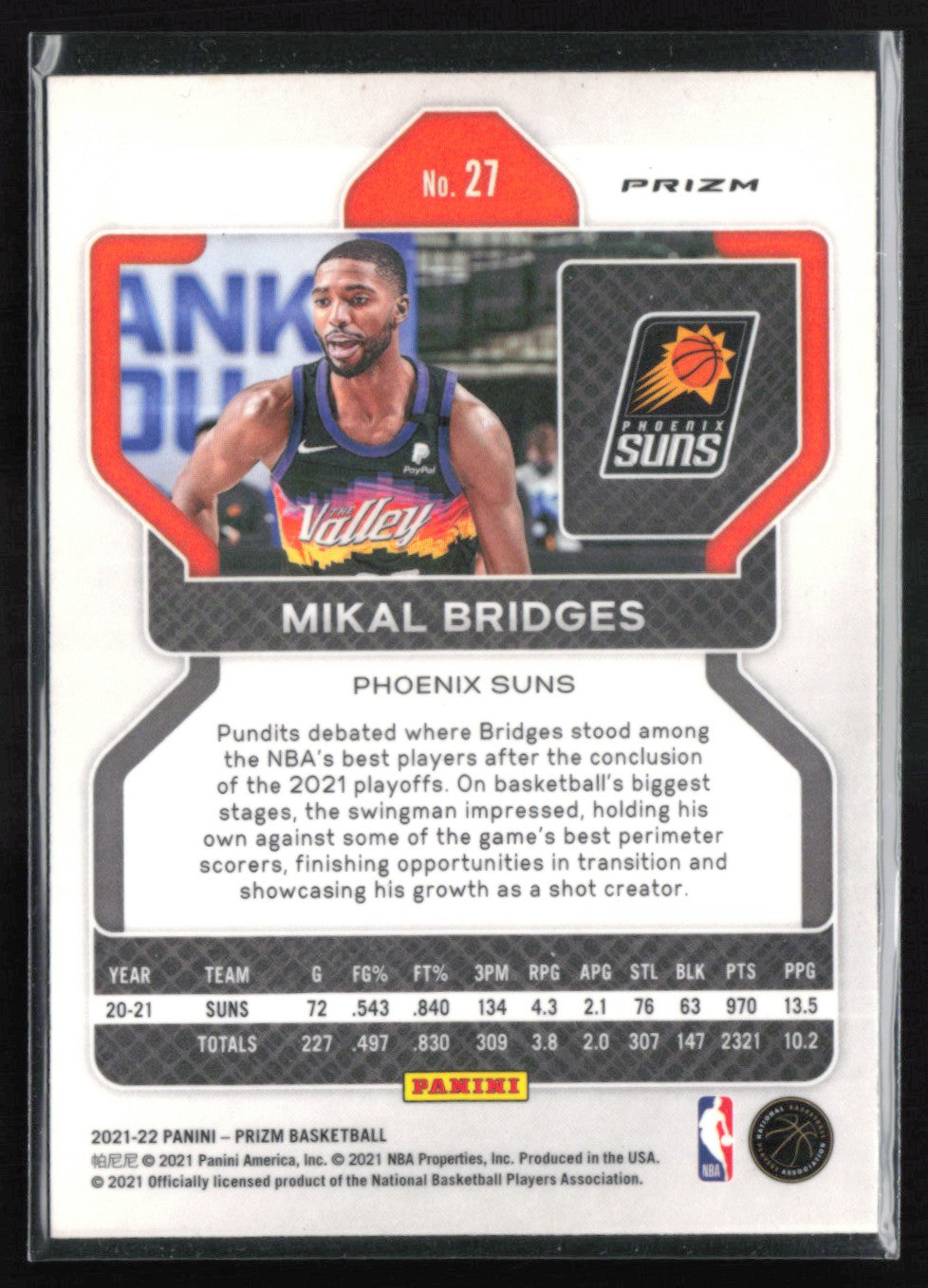 Mikal Bridges Cracked Ice