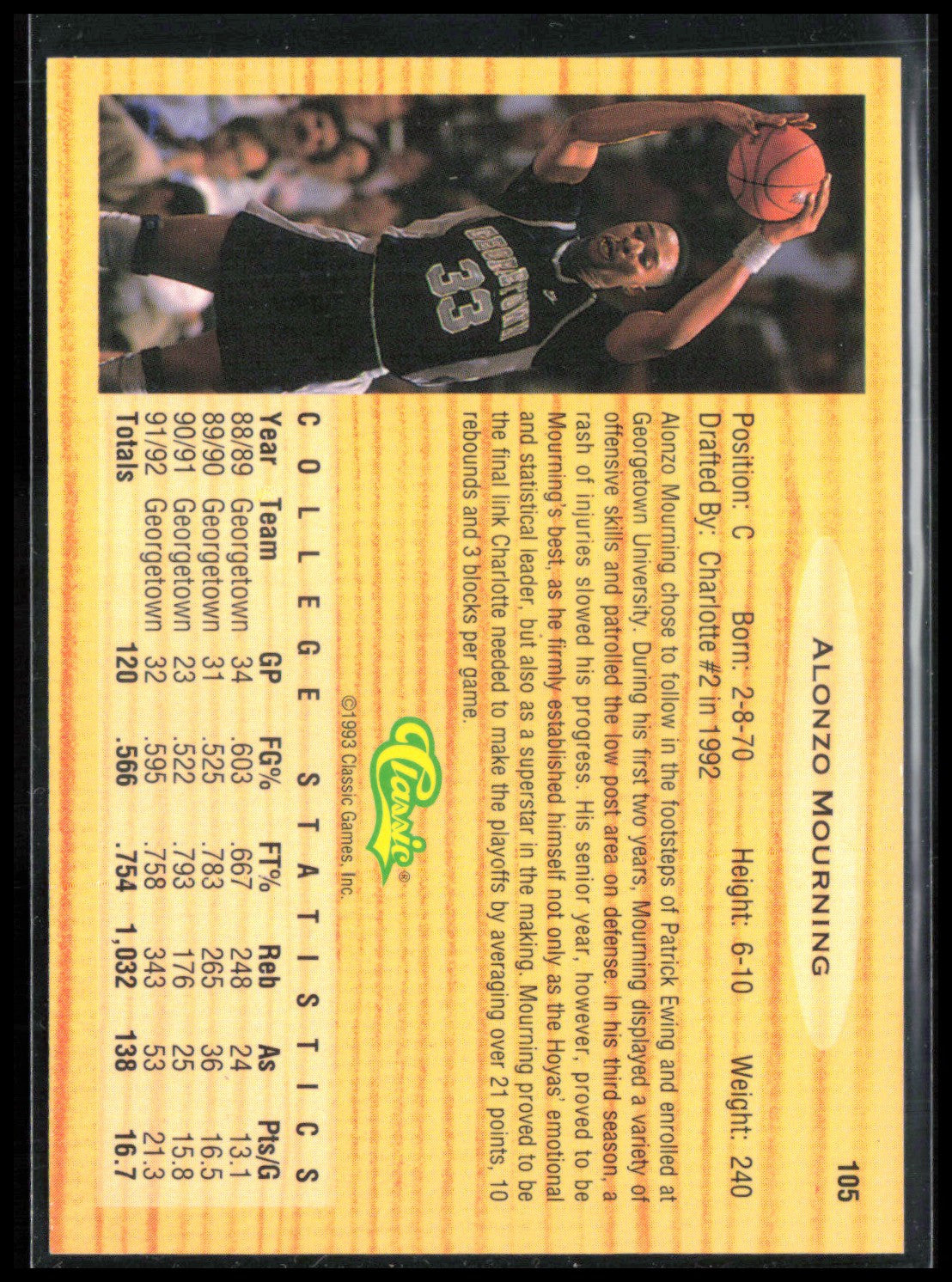 Alonzo Mourning